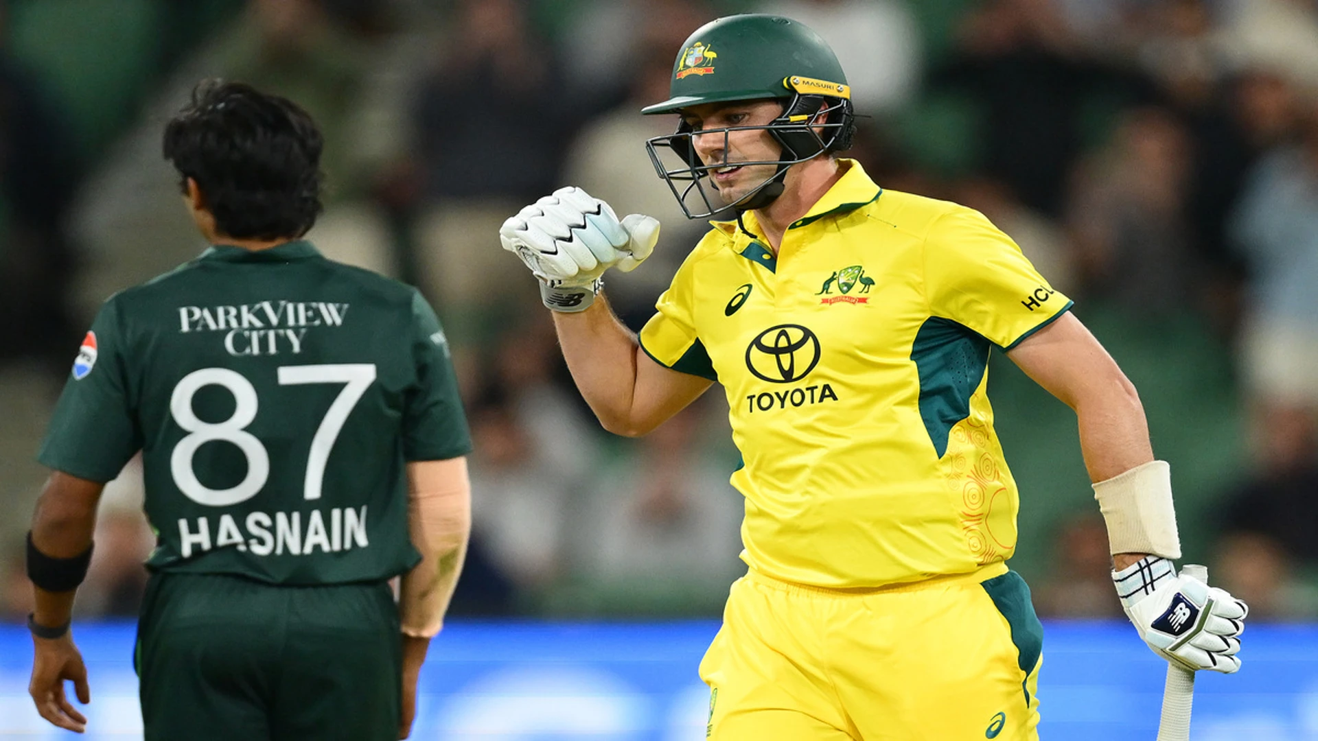 Cummins guides Australia to tense win over Pakistan