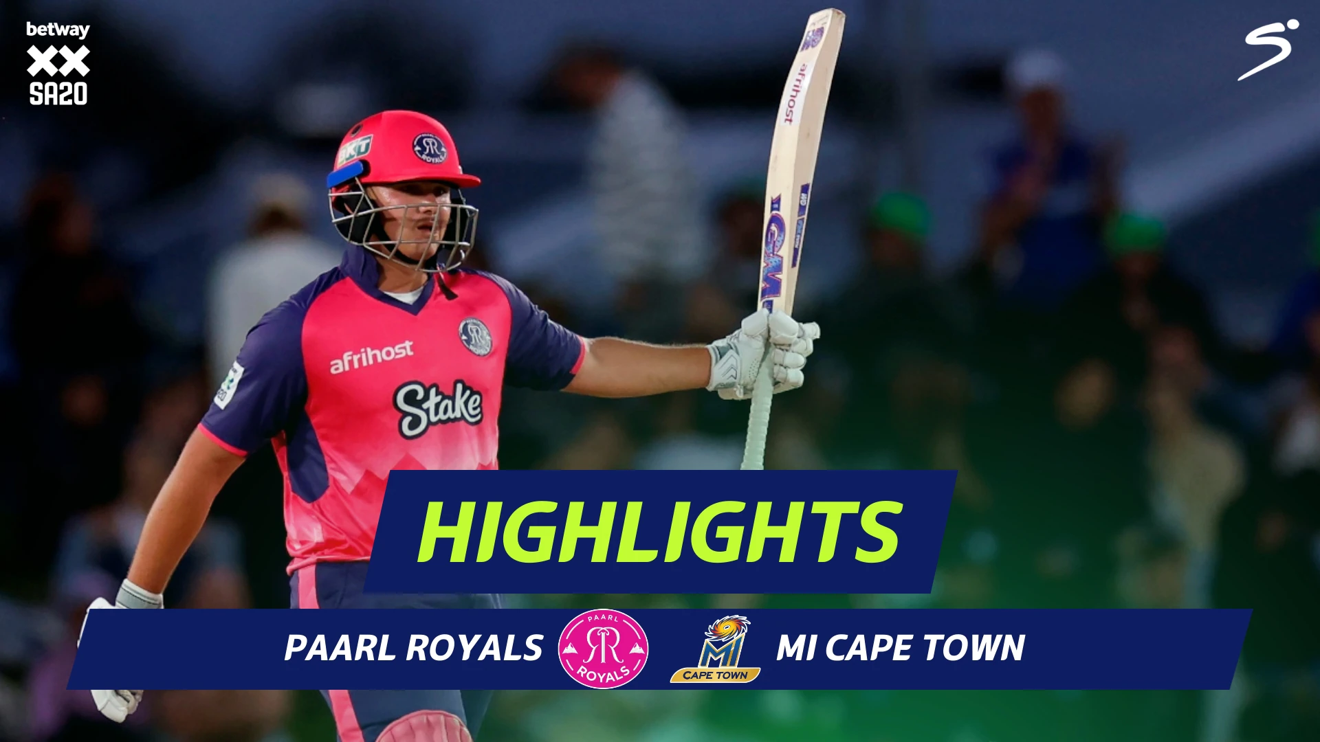 Paarl Royals v MI Cape Town | Short Highlights | Betway SA20