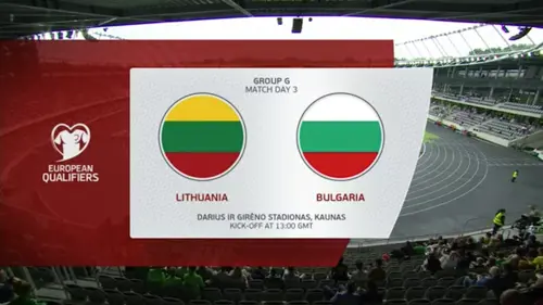 Lithuania v Bulgaria | Match Highlights | UEFA Euro 2024 Qualifier