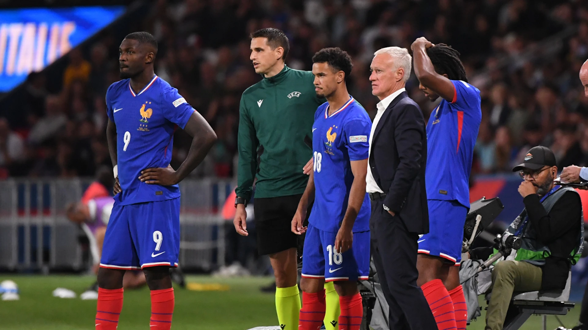 No change of plan for Deschamps despite France's defeat by Italy