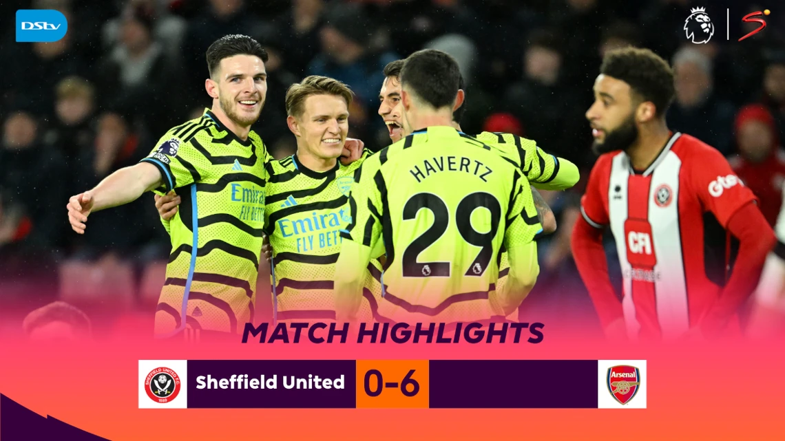 Sheffield United v Arsenal | Match in 3 Minutes | Premier League | Highlights
