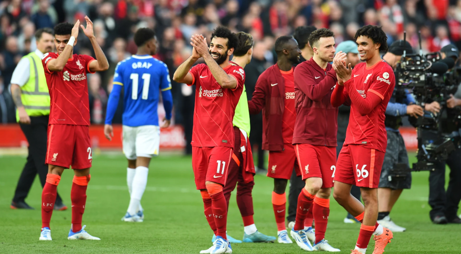 Africans abroad: Salah helps crack Everton resistance