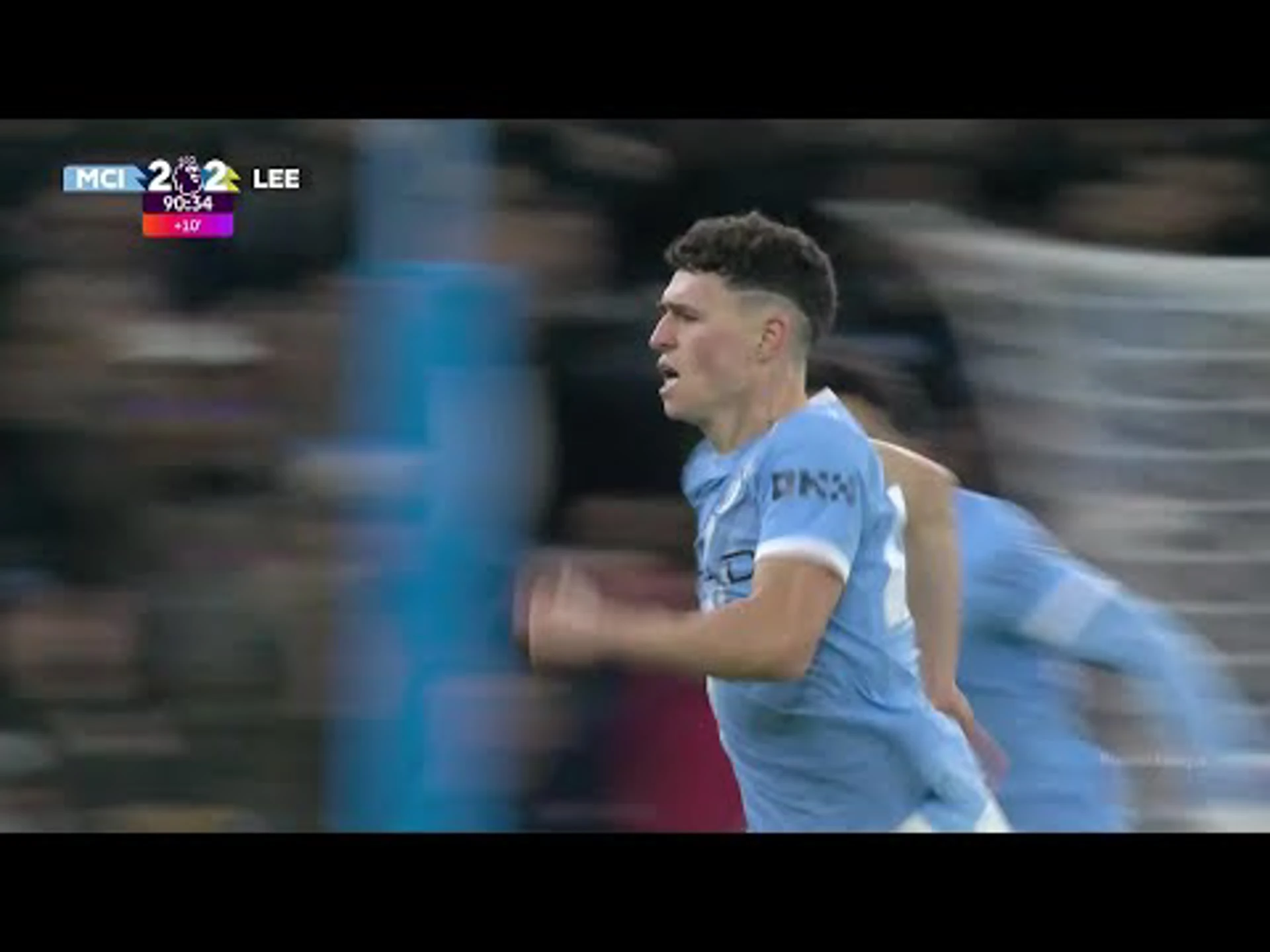 Phil Foden | 91ˢᵗ Minute Goal v Leeds United