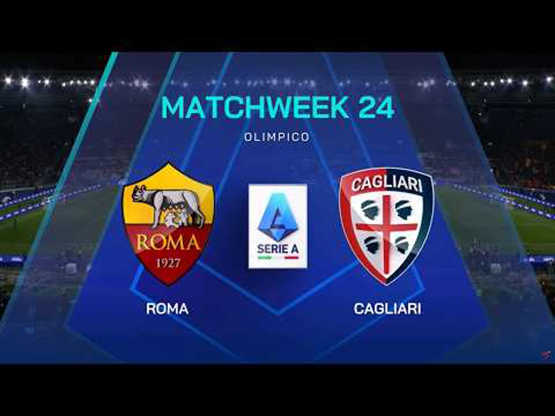 Roma v Cagliari | Match Highlights | Italian Serie A