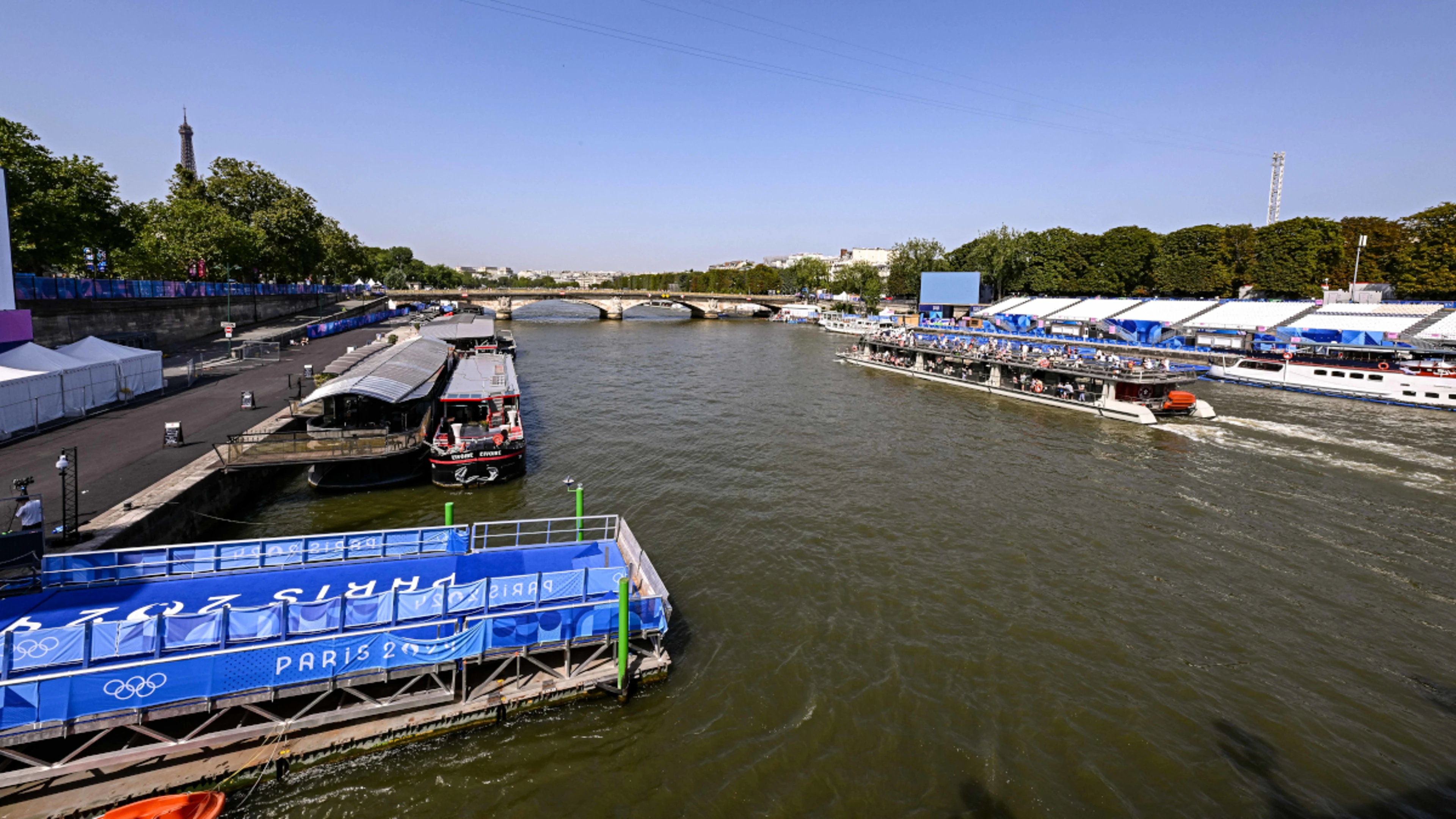Mixed relay swim training session cancelled over Seine water quality