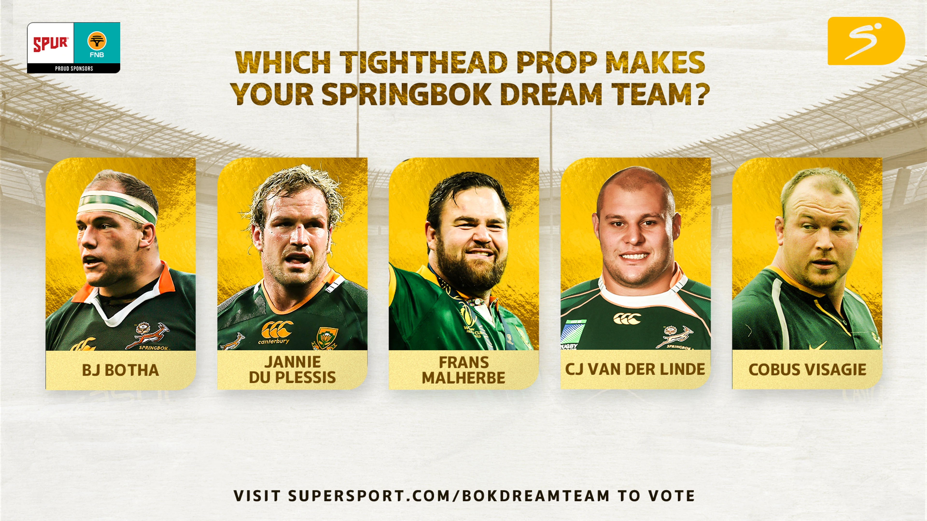 DREAM TEAM: Who is you tighthead strongman?