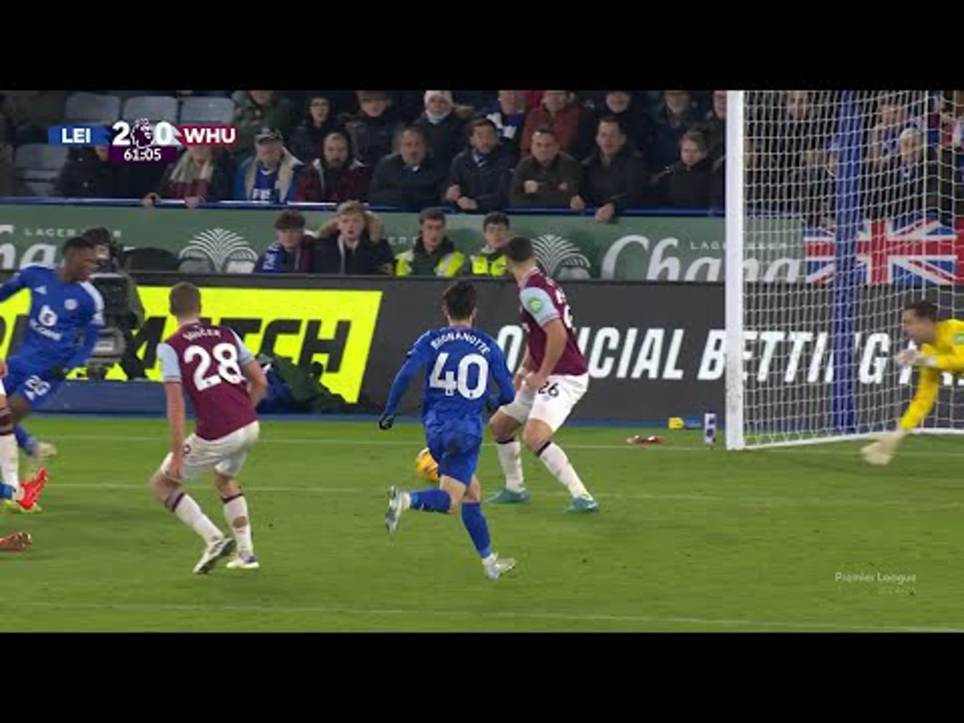 Bilal El Khannouss | 61ˢᵗ Minute Goal v West Ham