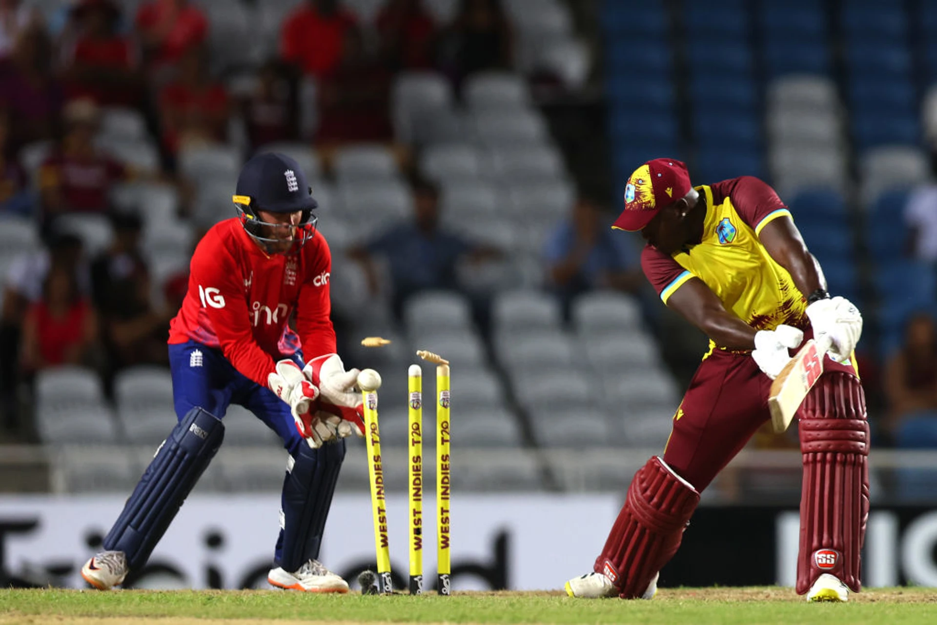 West Indies v England | Match Highlights | 4th T20
