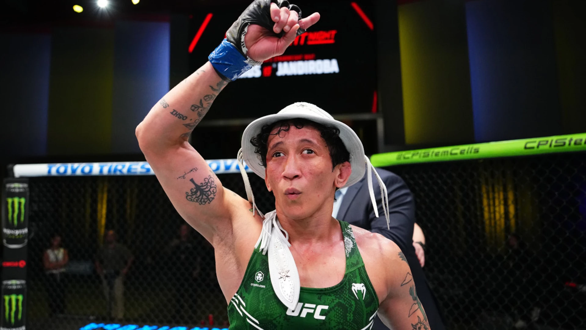 Jandiroba emerges as title contender after victory over Lemos