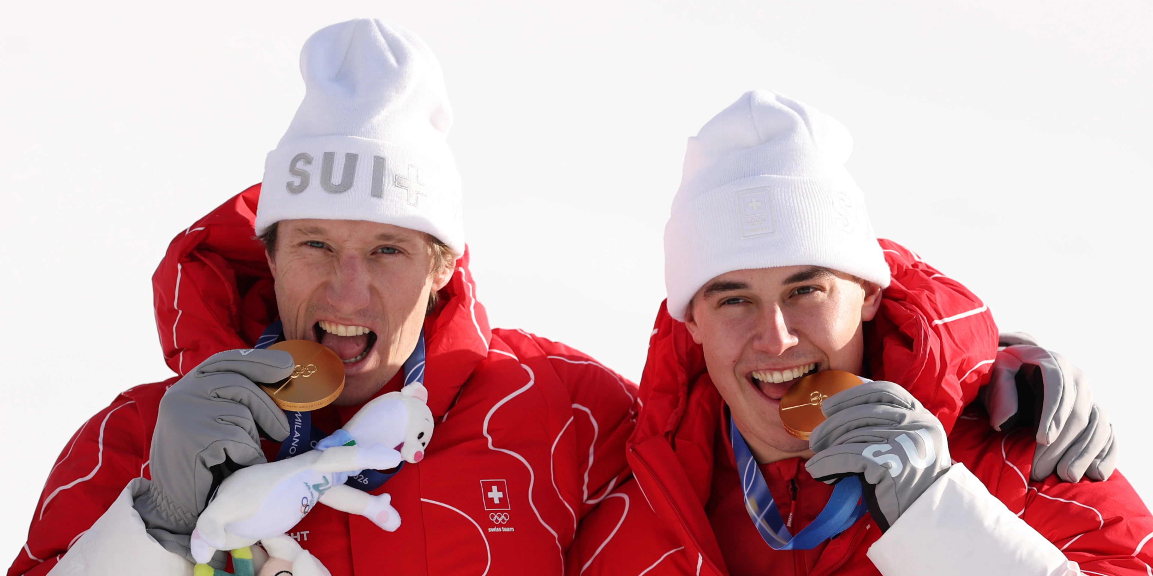 Von Allmen at the double as Nef seals Olympic team combined gold