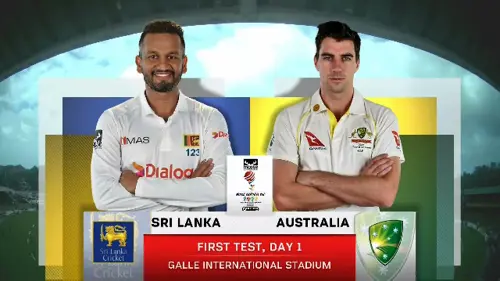 Sri Lanka v Australia Test Series | 1st Test Day 1 | Highlights