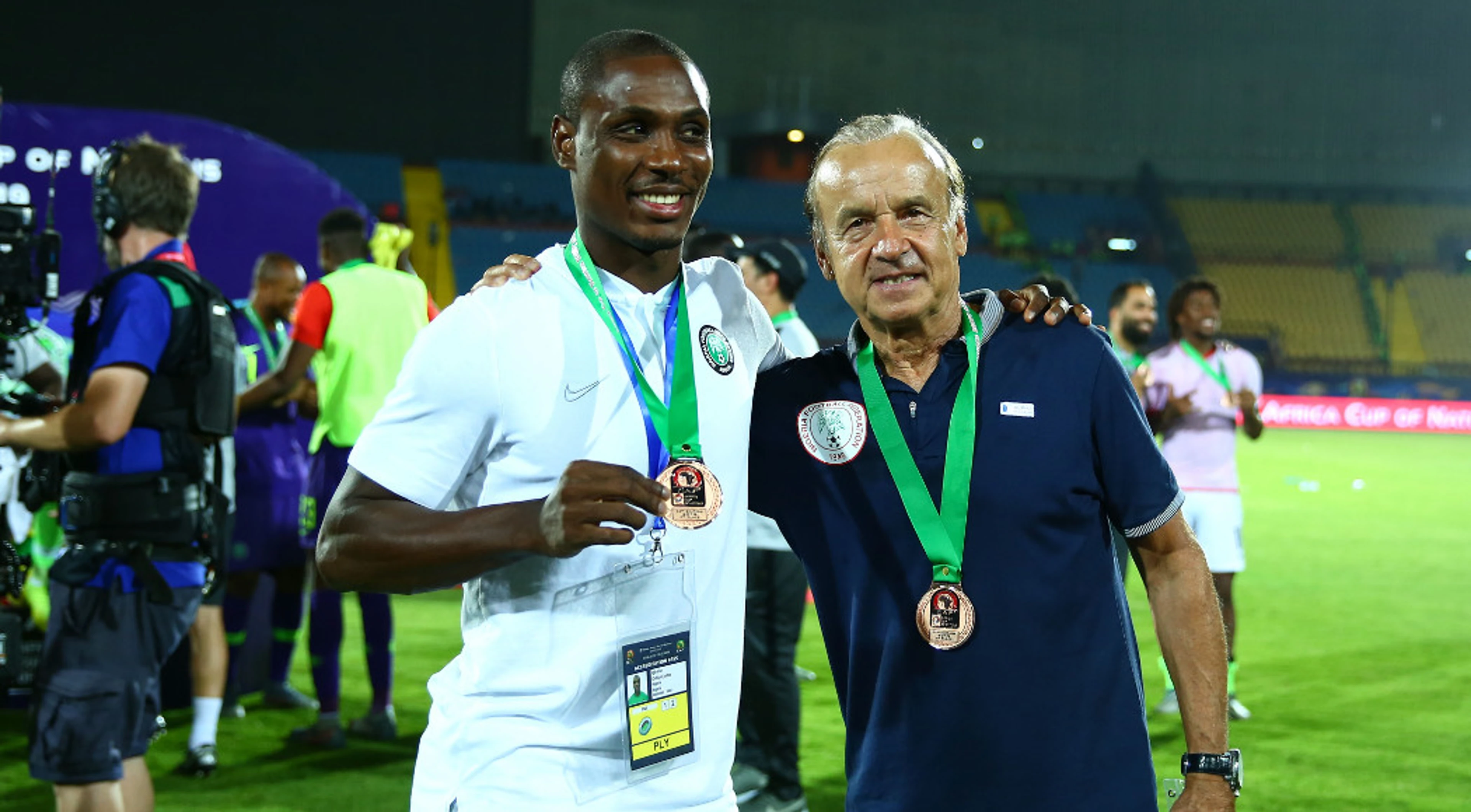 Rohr vows to make Nigeria champions of Africa again
