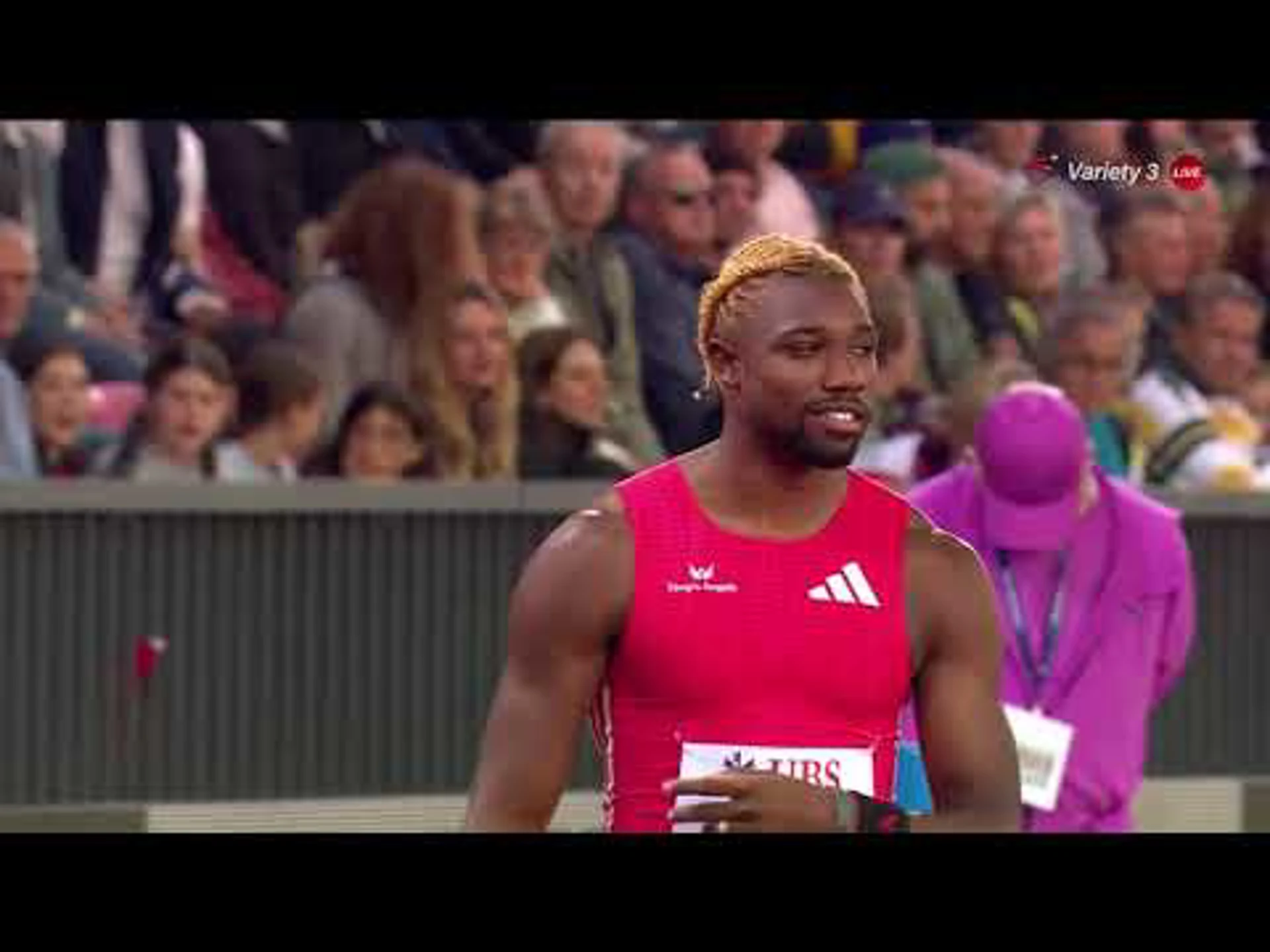Noah Lyles v Tebogo Letsie in Zurich