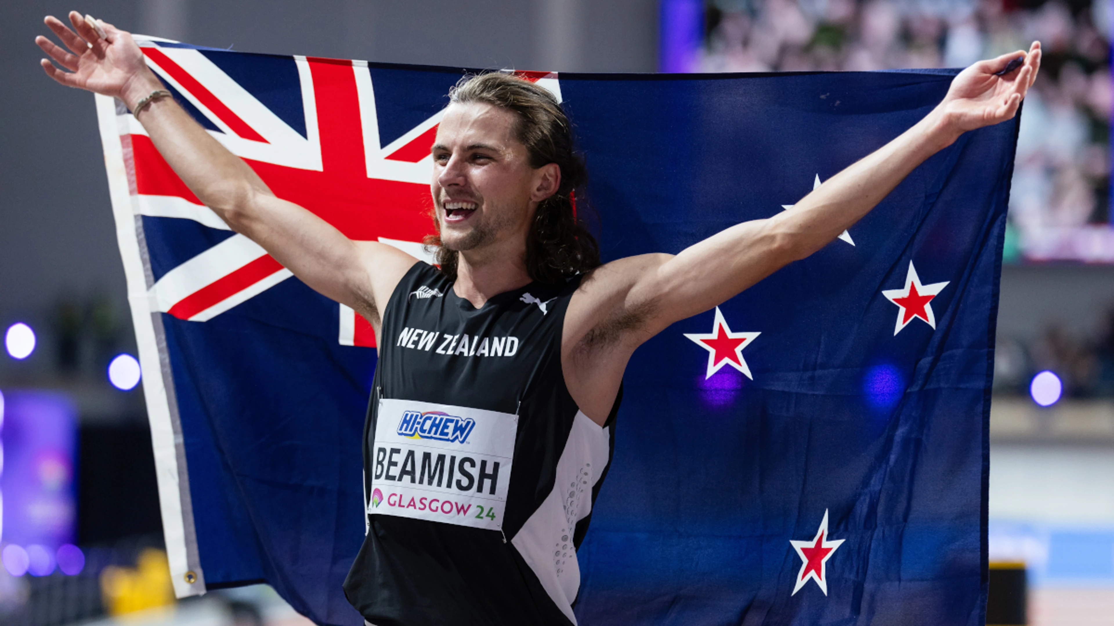 Kiwi Beamish wins Penn Relays 1 500m crown with late kick