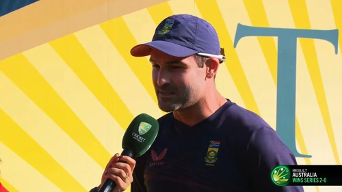 Australia v South Africa | 3rd Test Day 5 | Post-match interview with Dean Elgar