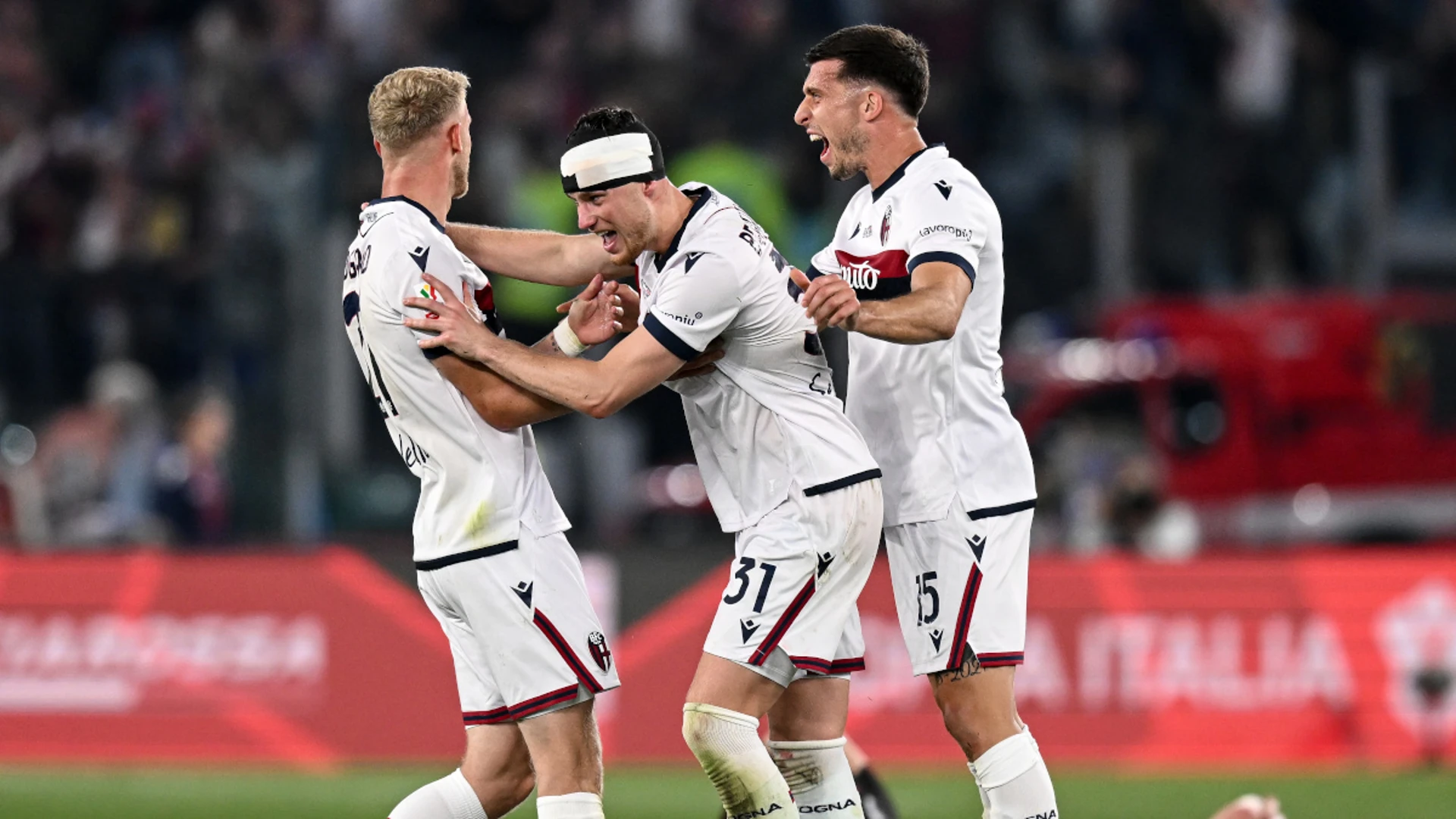 Bologna beat AC Milan to win the Italian Cup