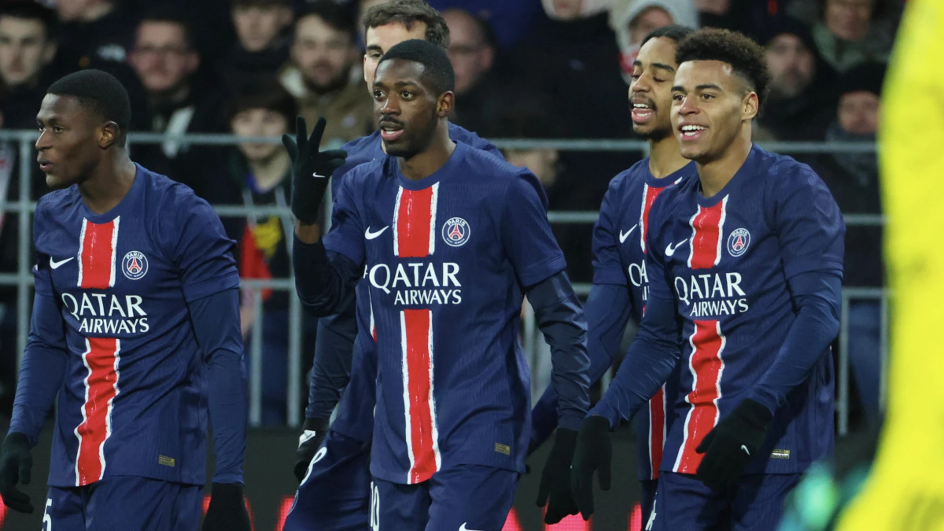 In-form Dembele hits hat-trick again as PSG thump Brest