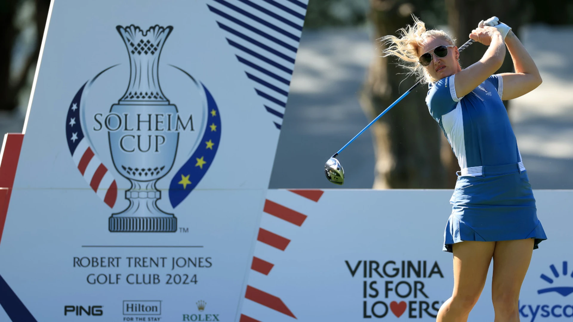 Bonding boosts Europe's bid to take fourth Solheim Cup in a row