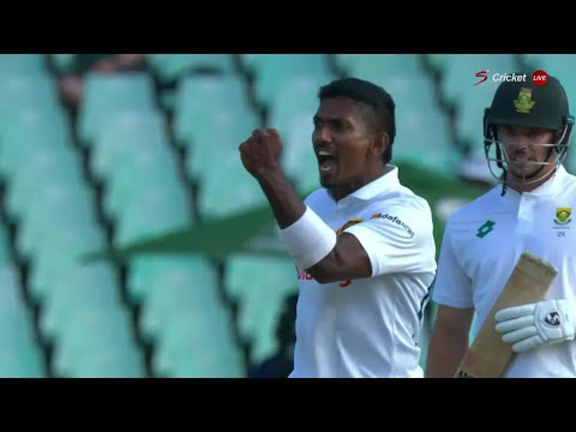 South Africa v Sri Lanka | 1st Test | 2nd day | Vishwa Fernando 2