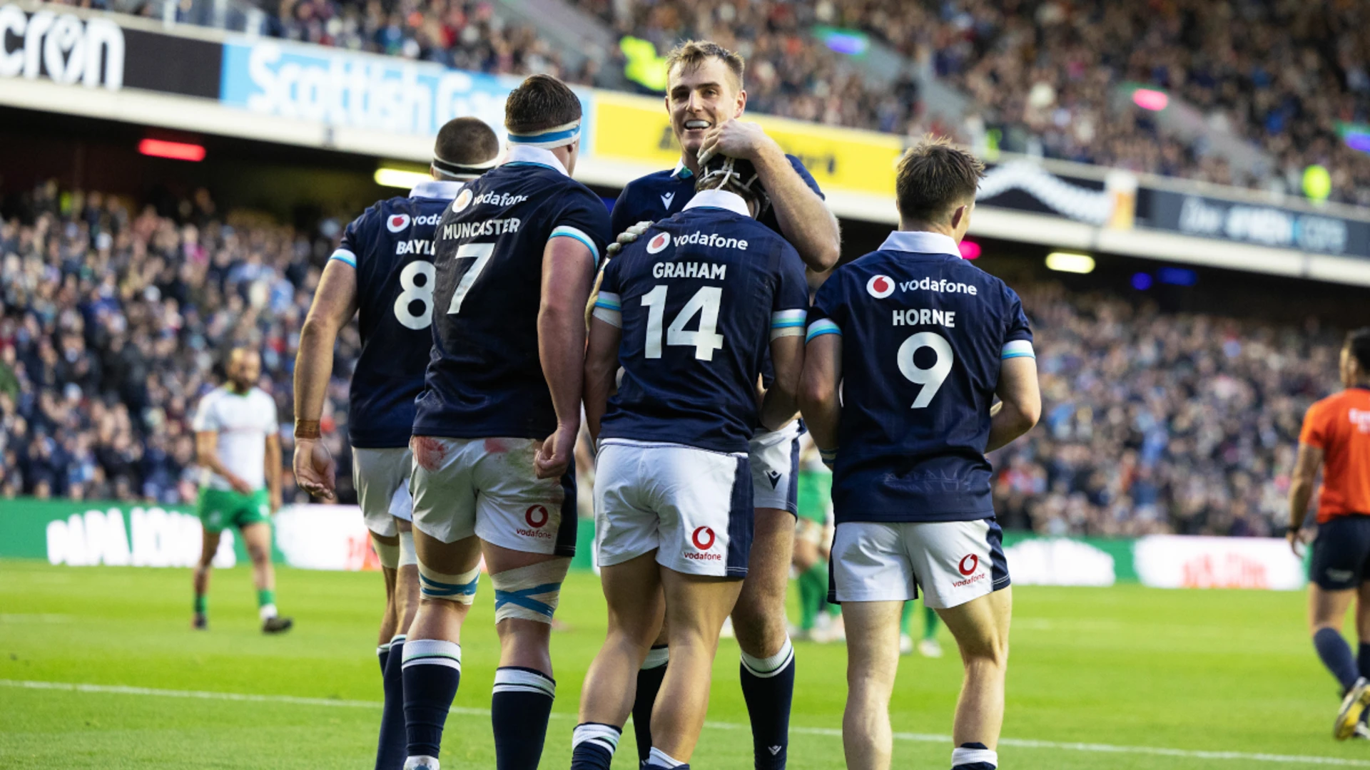 Graham equals record as nine-try Scotland see off dogged Portugal