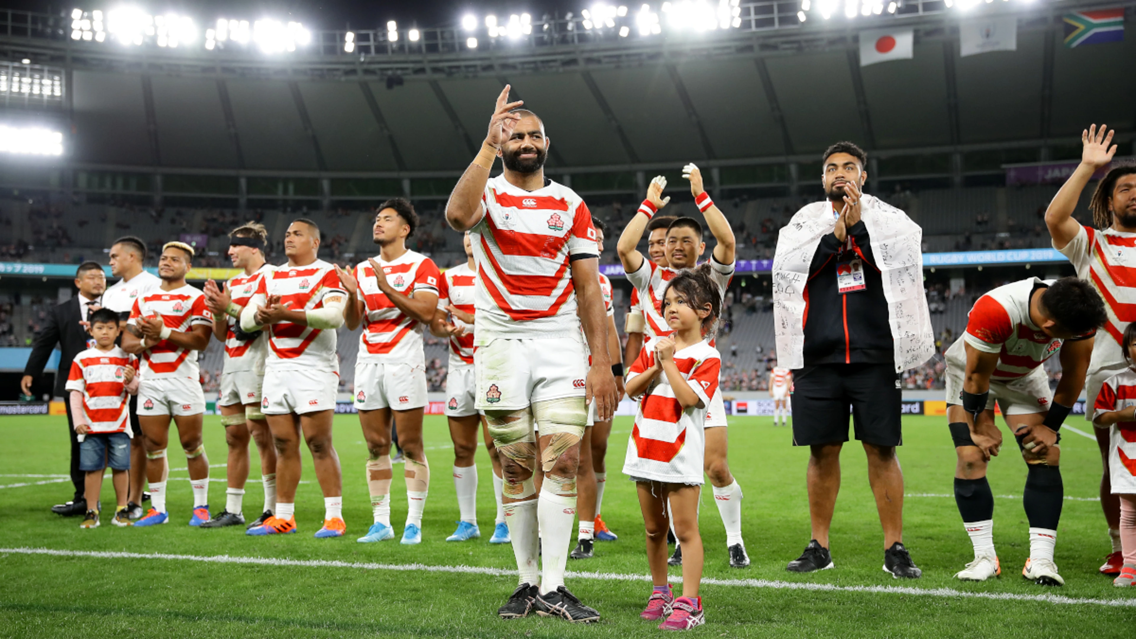 Veteran Leitch says Japan can win Rugby World Cup