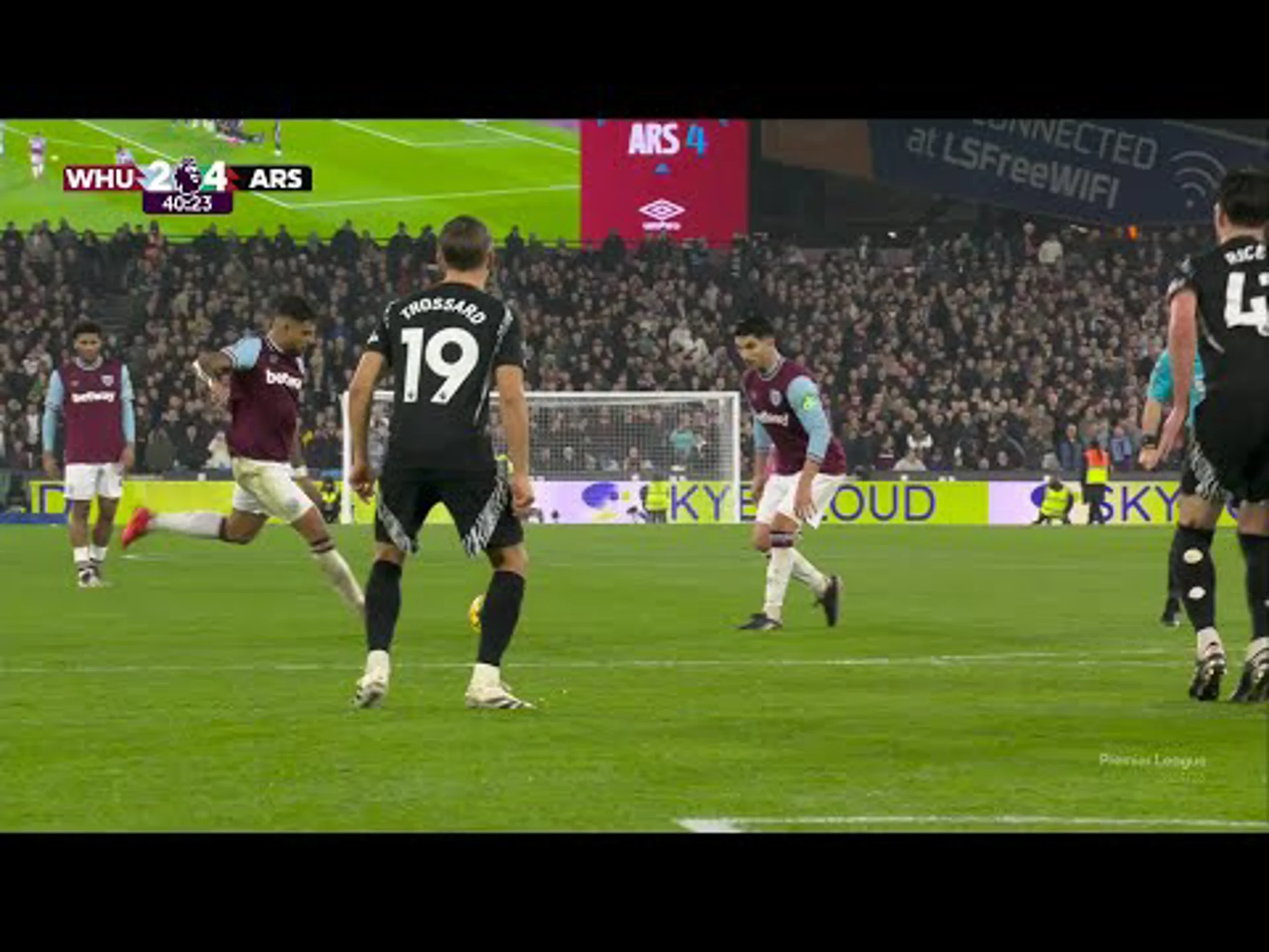 Emerson Palmieri | 40ᵗʰ Minute Spectacular Goal v Arsenal