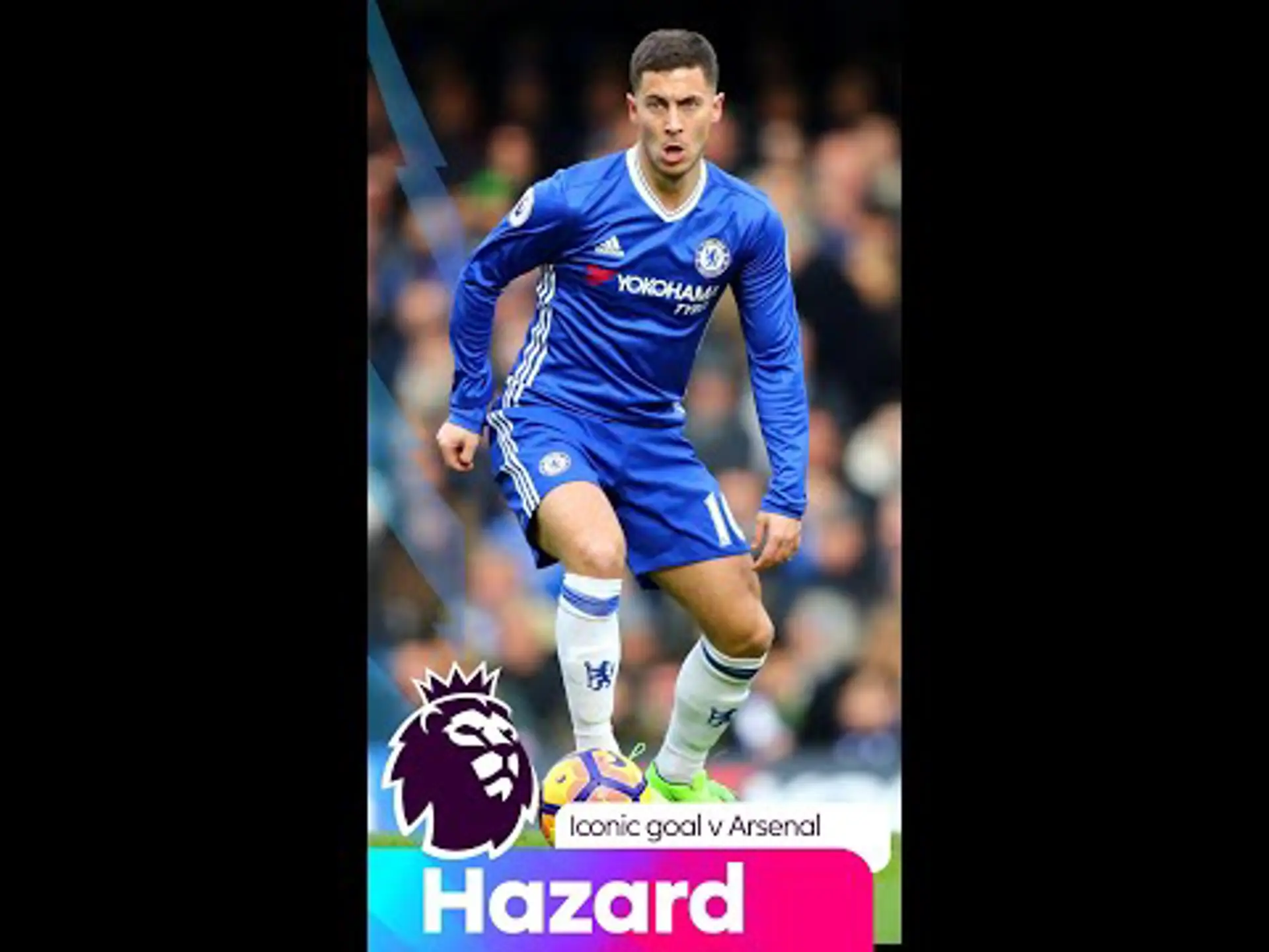 When Eden Hazard took on Arsenal by himself!