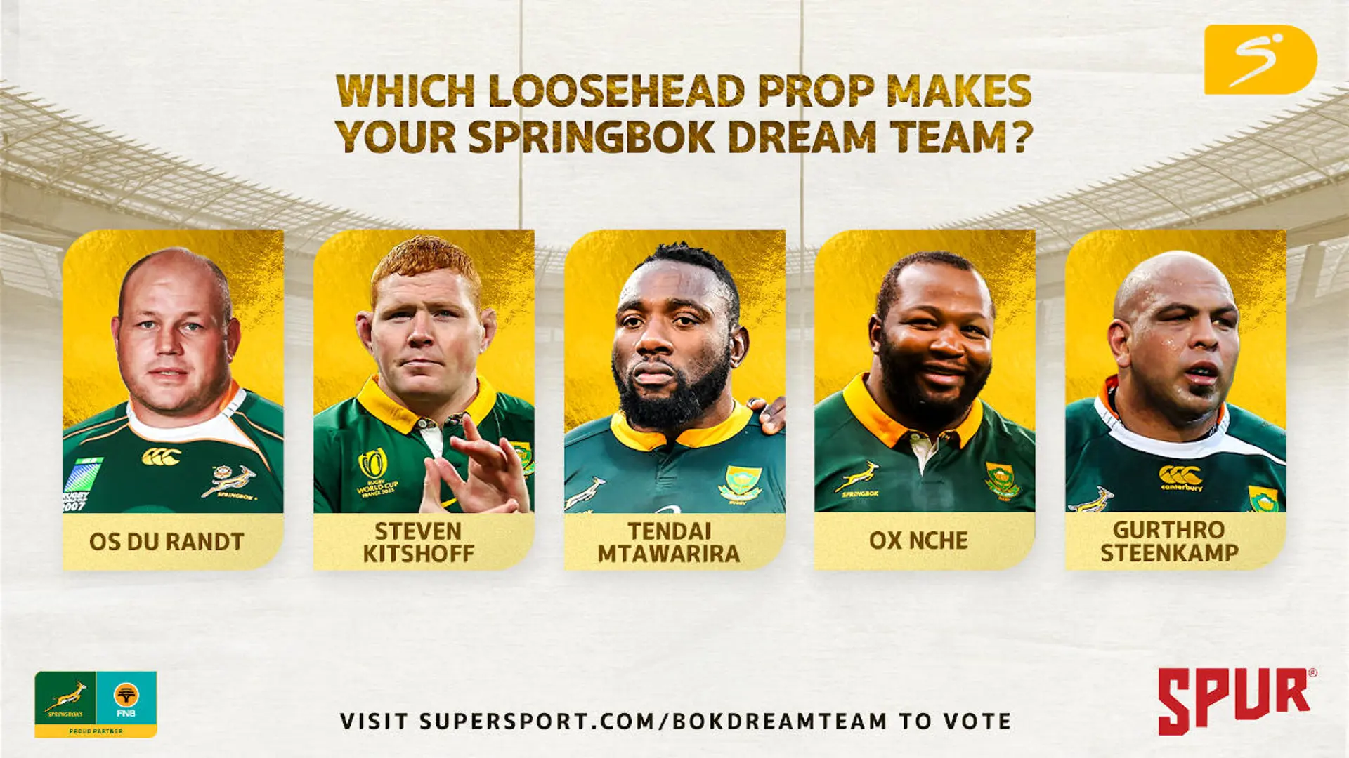 BOK DREAM TEAM: Pick your loosehead prop