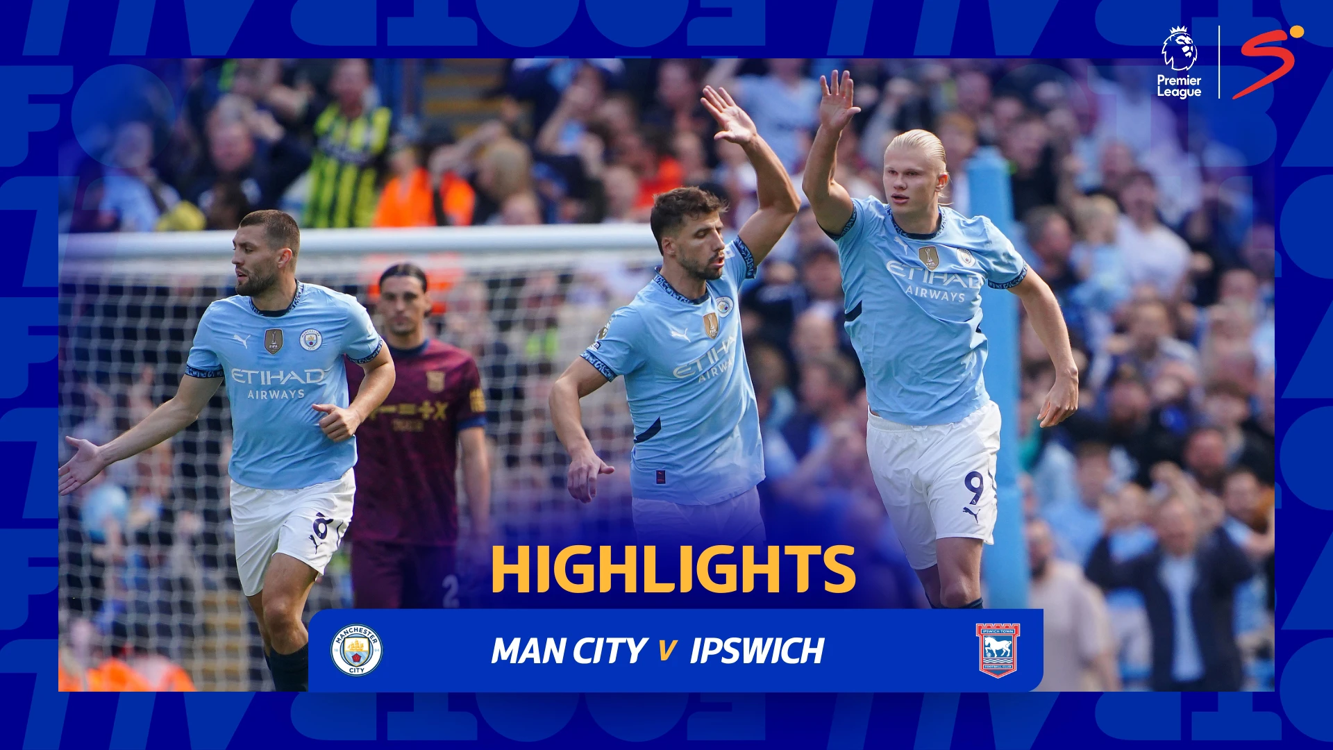 Manchester City v Ipswich Town | Match in 3 Minutes | Premier League