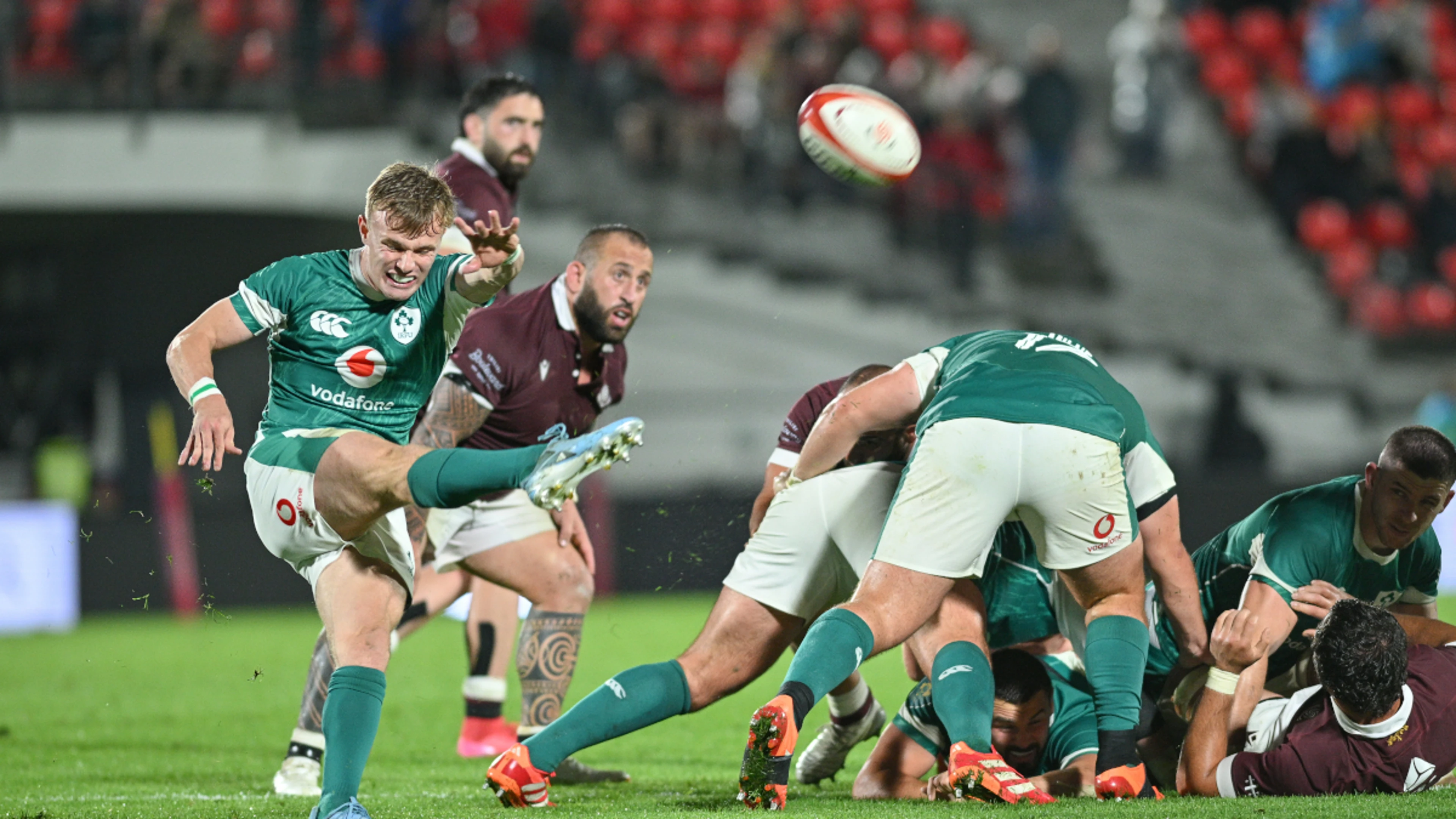 Second-string Ireland seal comfortable win over Georgia