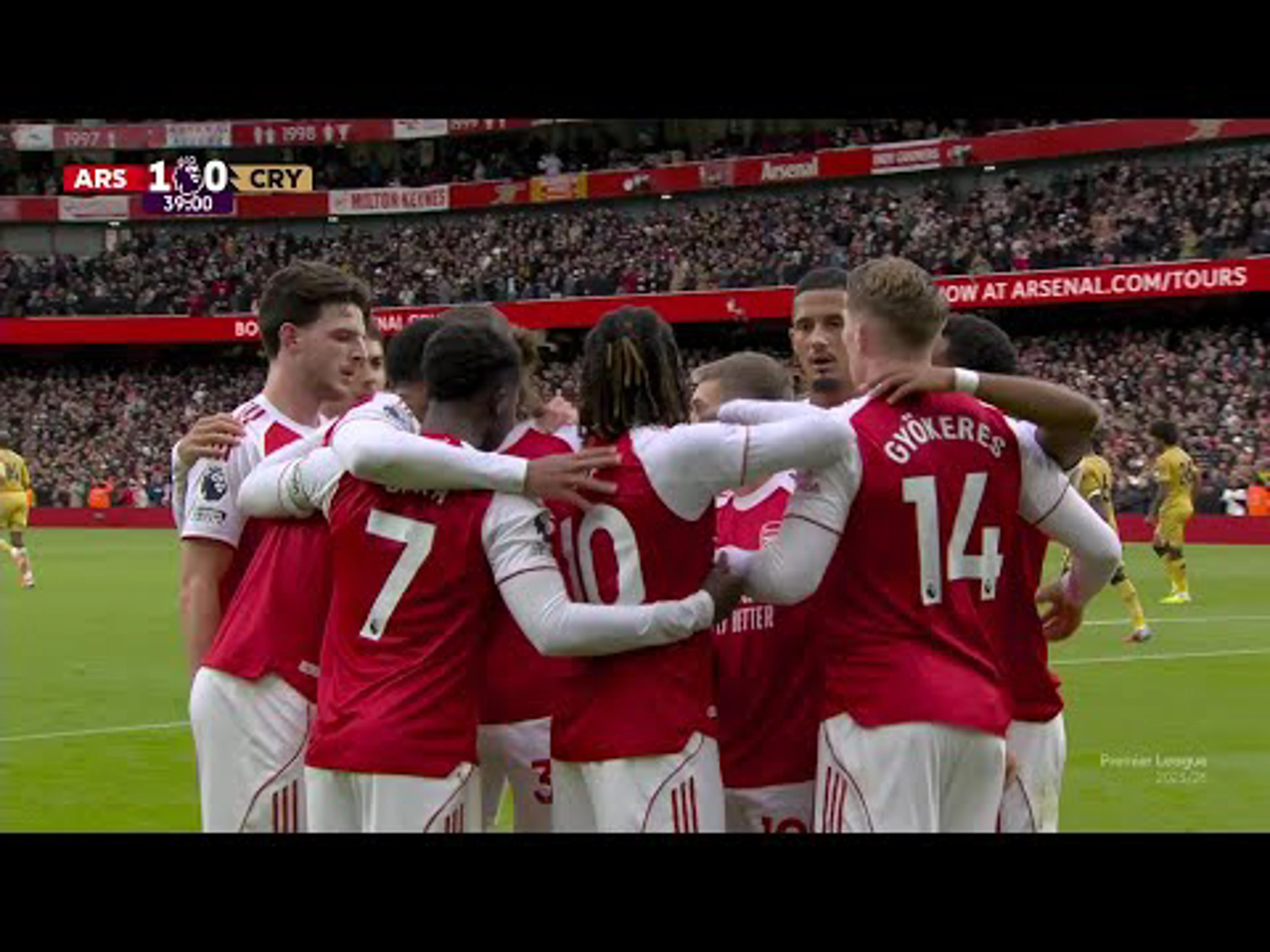 Eberechi Eze | 39ᵗʰ Minute Spectacular Goal v Crystal Palace