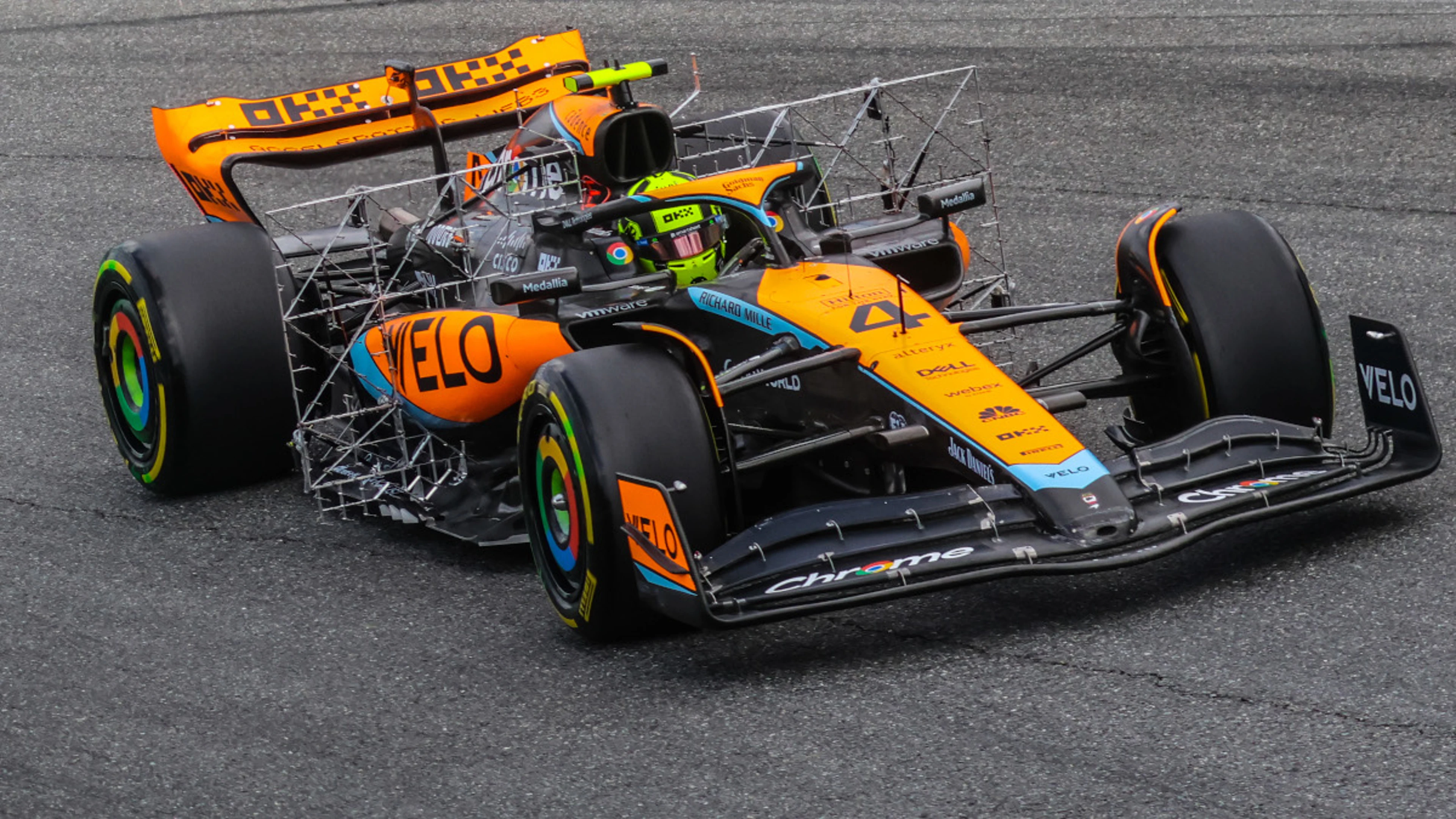 Norris takes pole at Australian GP, Hamilton eighth