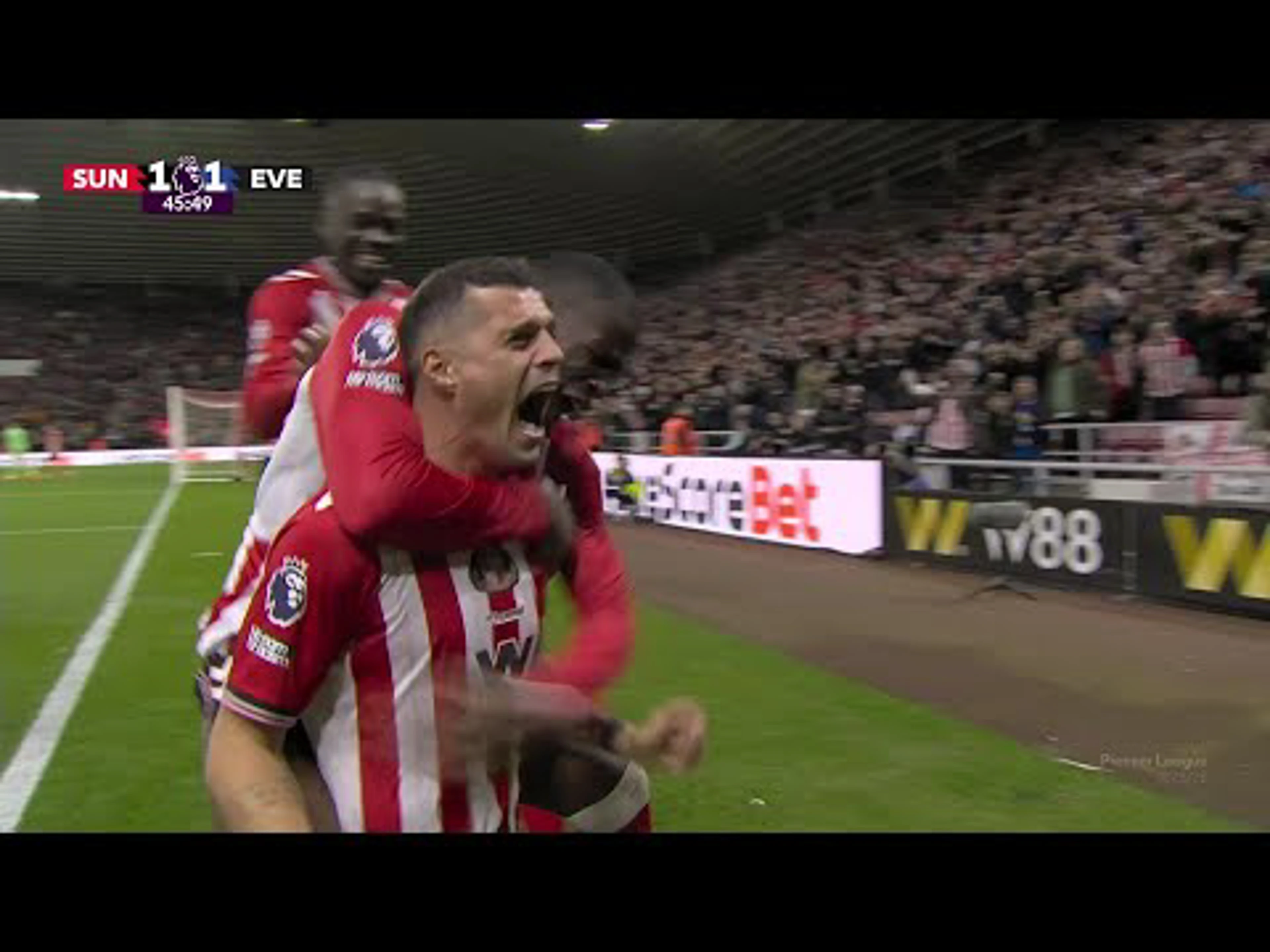 Granit Xhaka | 46ᵗʰ Minute Goal v Everton