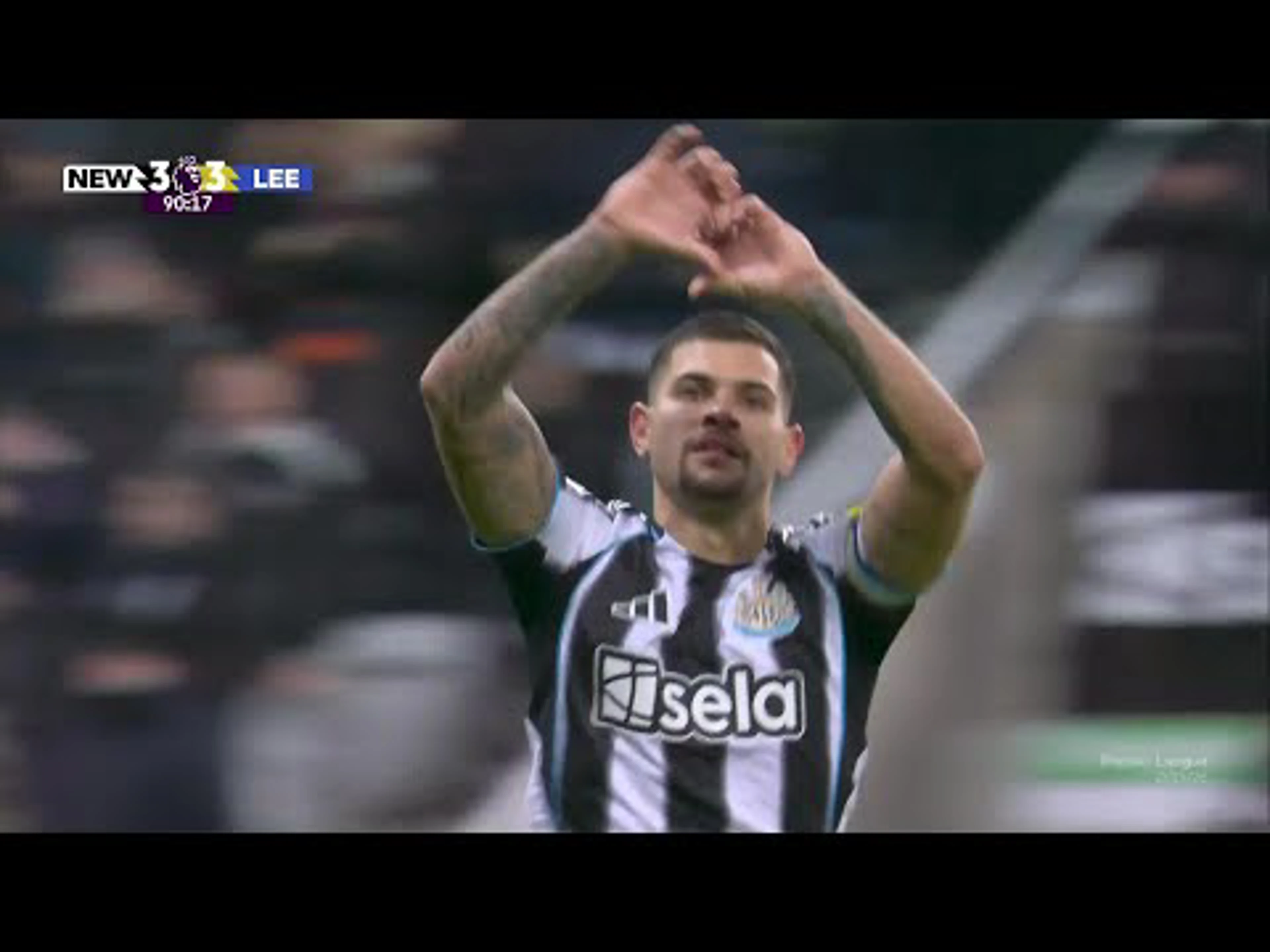 Bruno Guimarães Rodriguez Moura | 91ˢᵗ Minute Penalty Goal v Leeds United