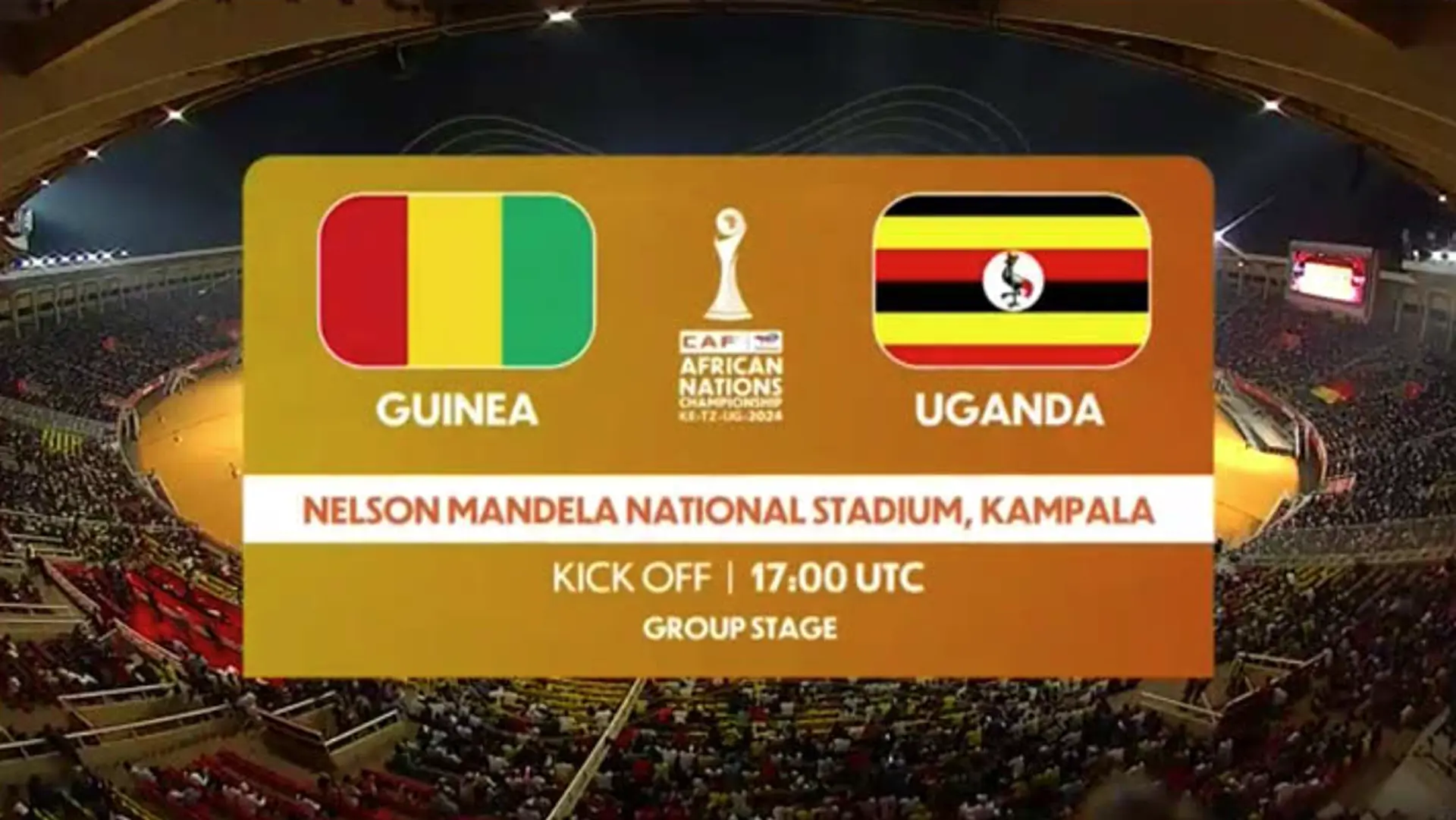 Guinea v Uganda | Match Highlights | African Nations Championship (CHAN)