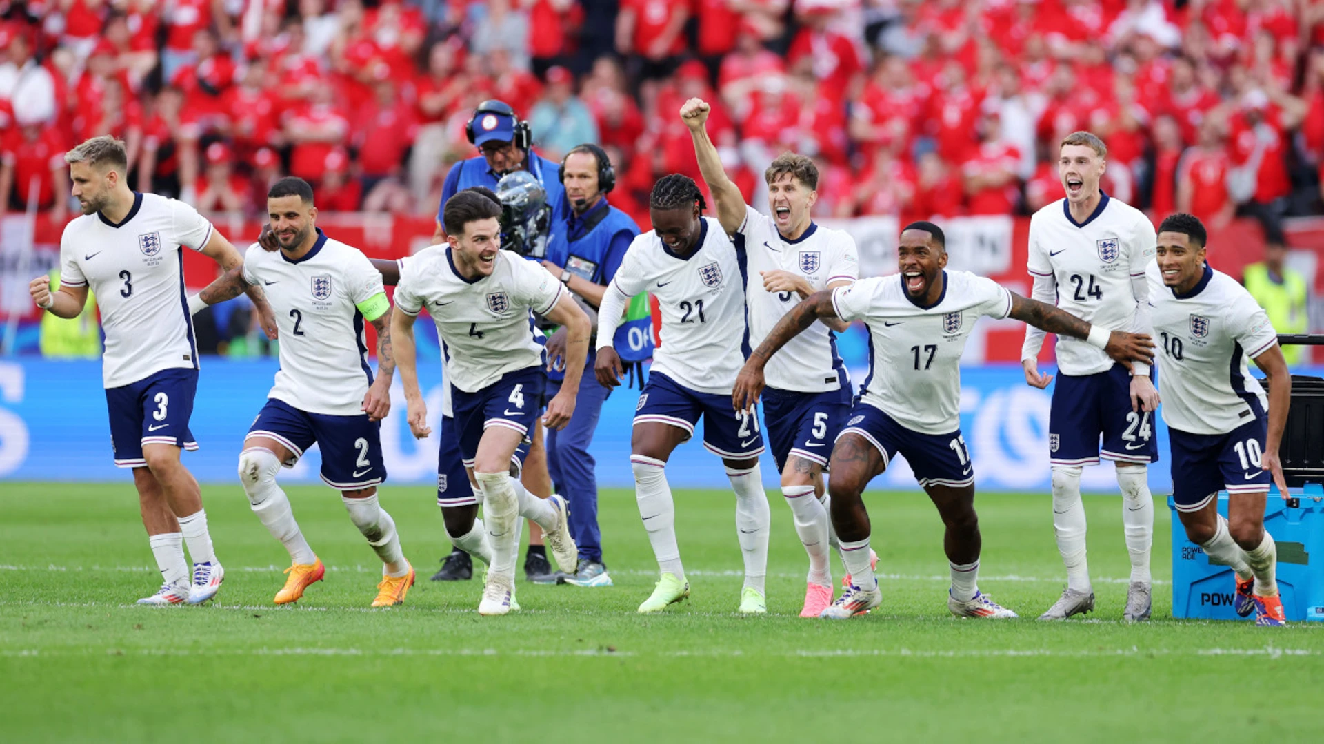 England beat Switzerland on penalties to reach Euro 2024 semifinals