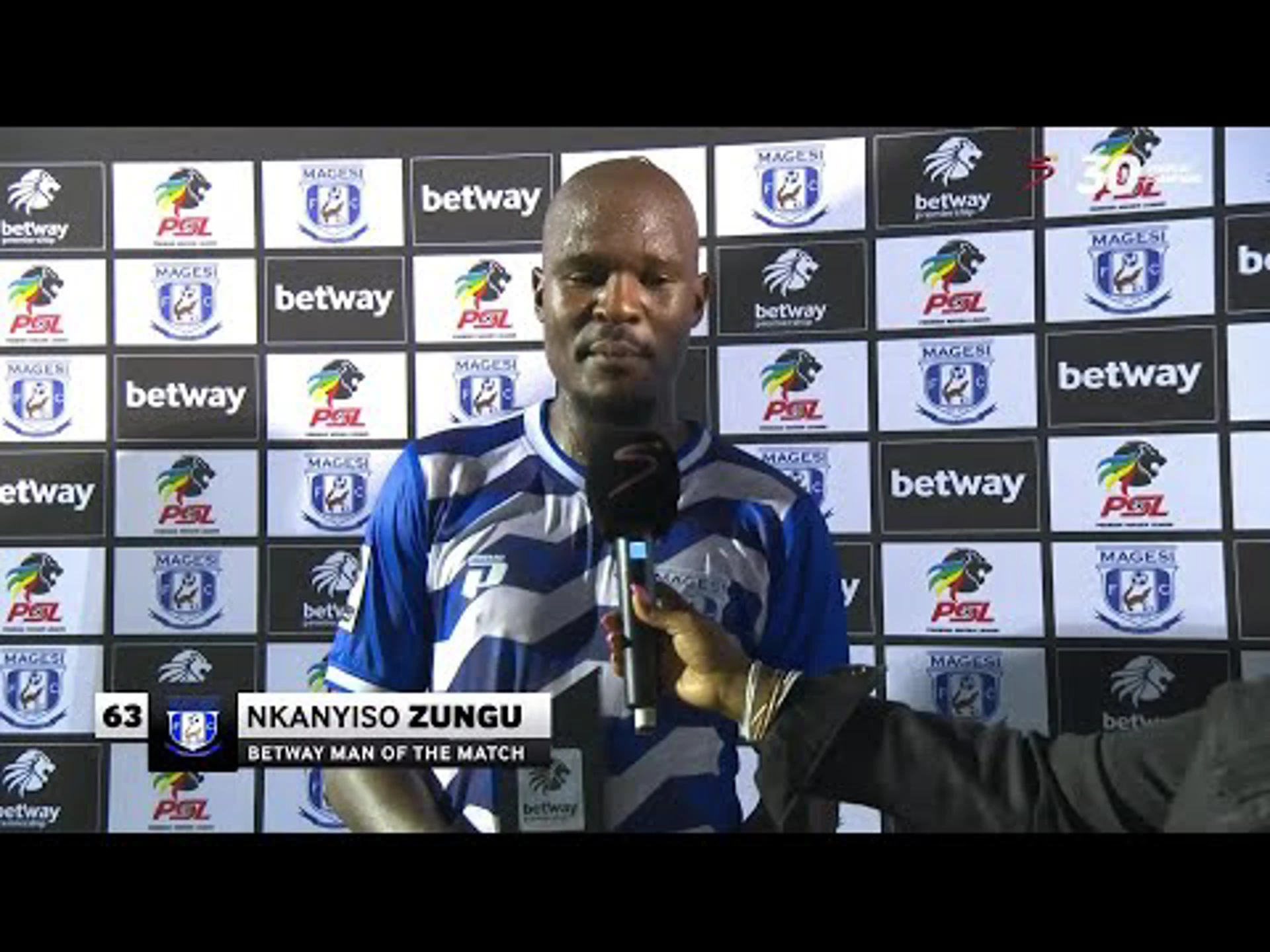 Nkanyiso Zungu post match reaction | Magesi v TS Galaxy