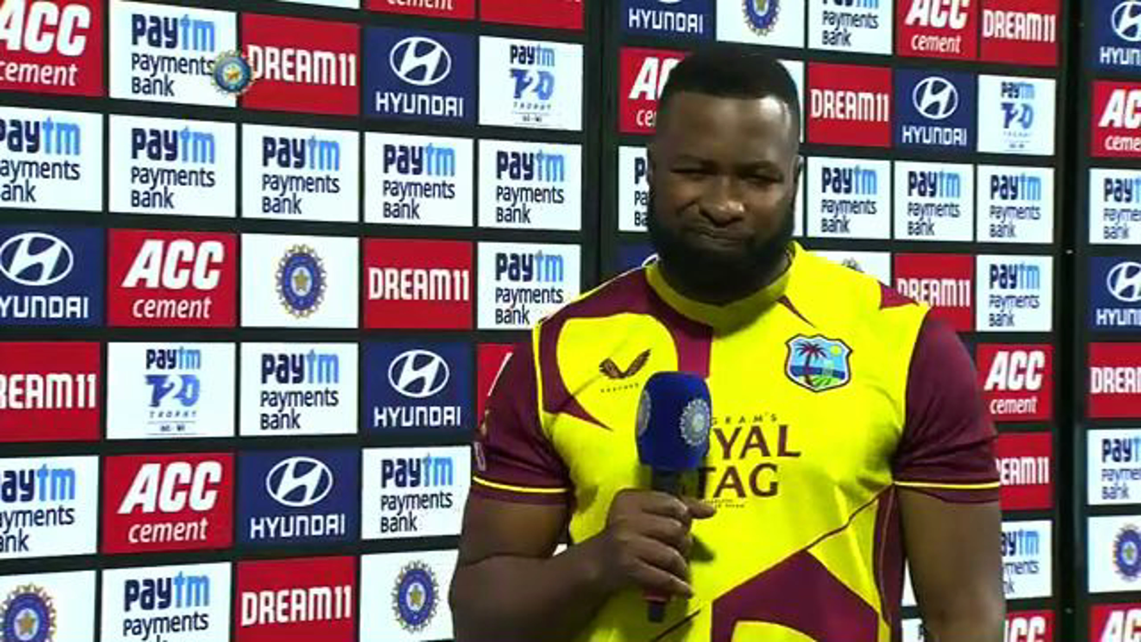 India v Windies | 1st T20 | Post-match interviiew with Kieron Pollard