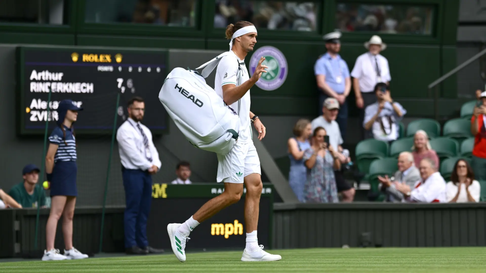 Third seed Zverev stunned at Wimbledon