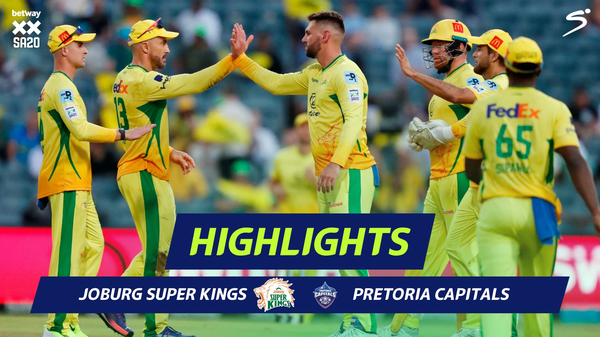 Joburg Super Kings v Pretoria Capitals | Short Highlights | Betway SA20