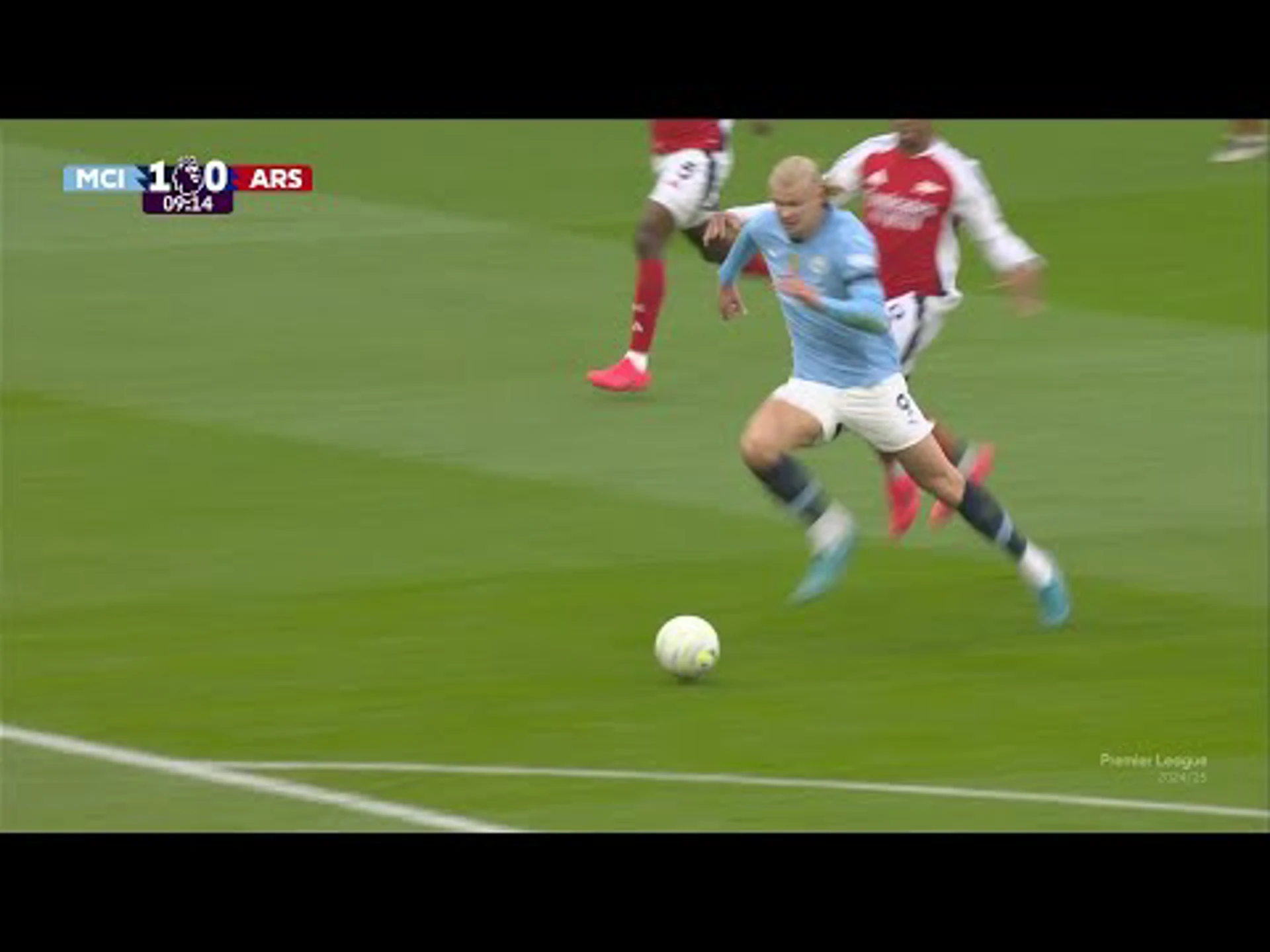 Erling Haaland | 9ᵗʰ Minute Goal v Arsenal