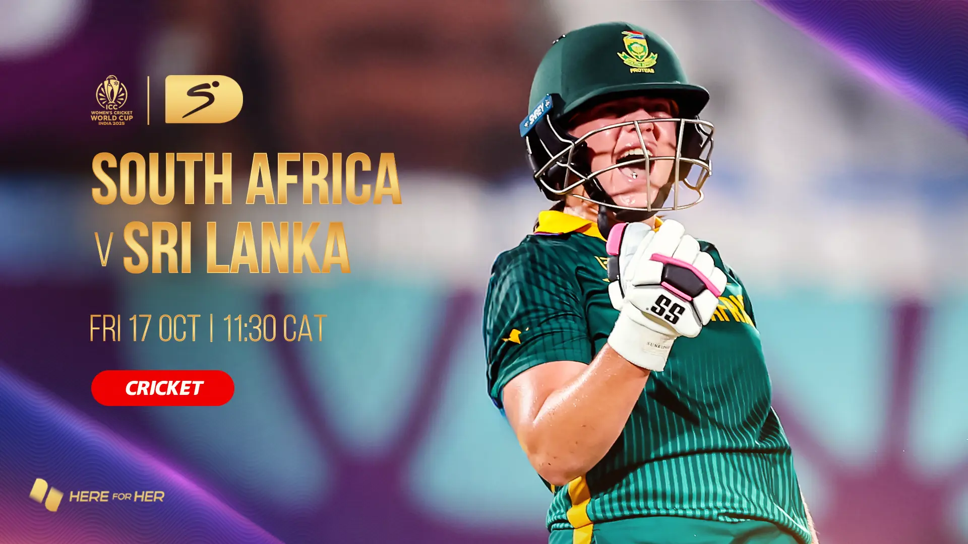 LIVE: CWC - South Africa W v Sri Lanka W