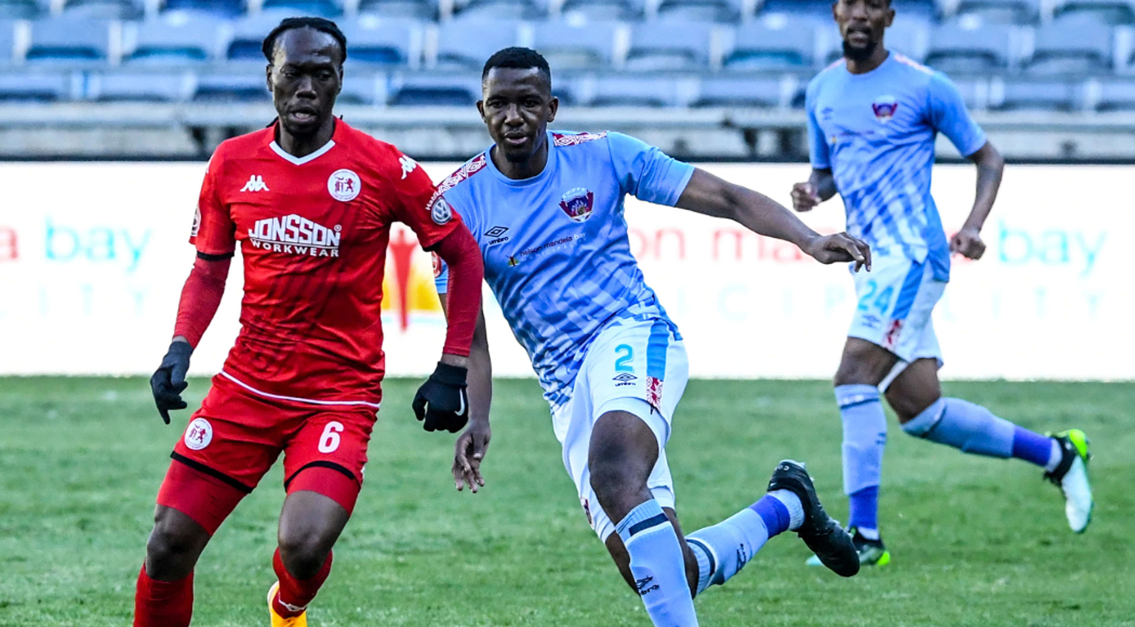 Chippa and Highlands share the spoils