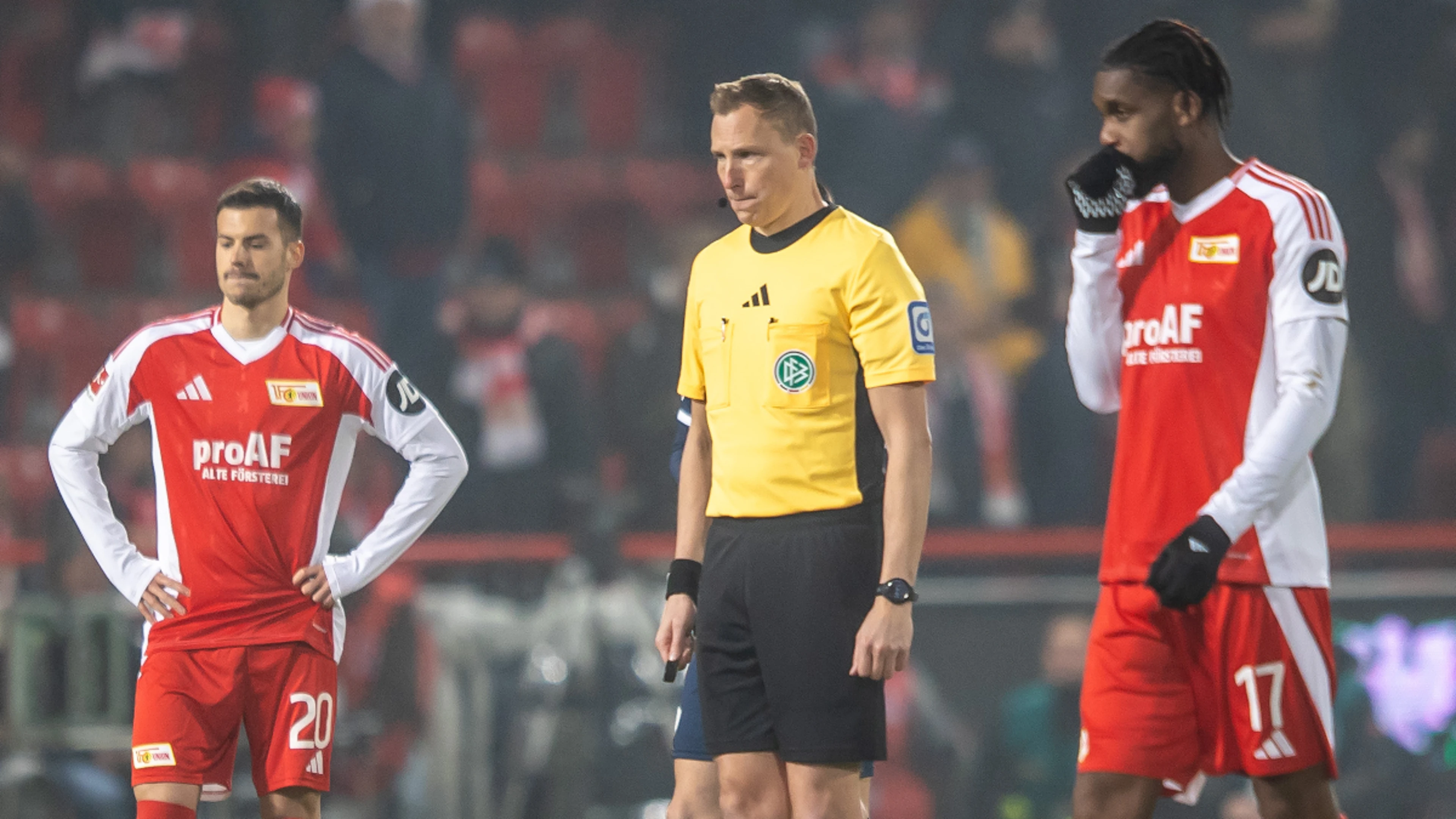 Bochum launch appeal after player hit by object at Union Berlin