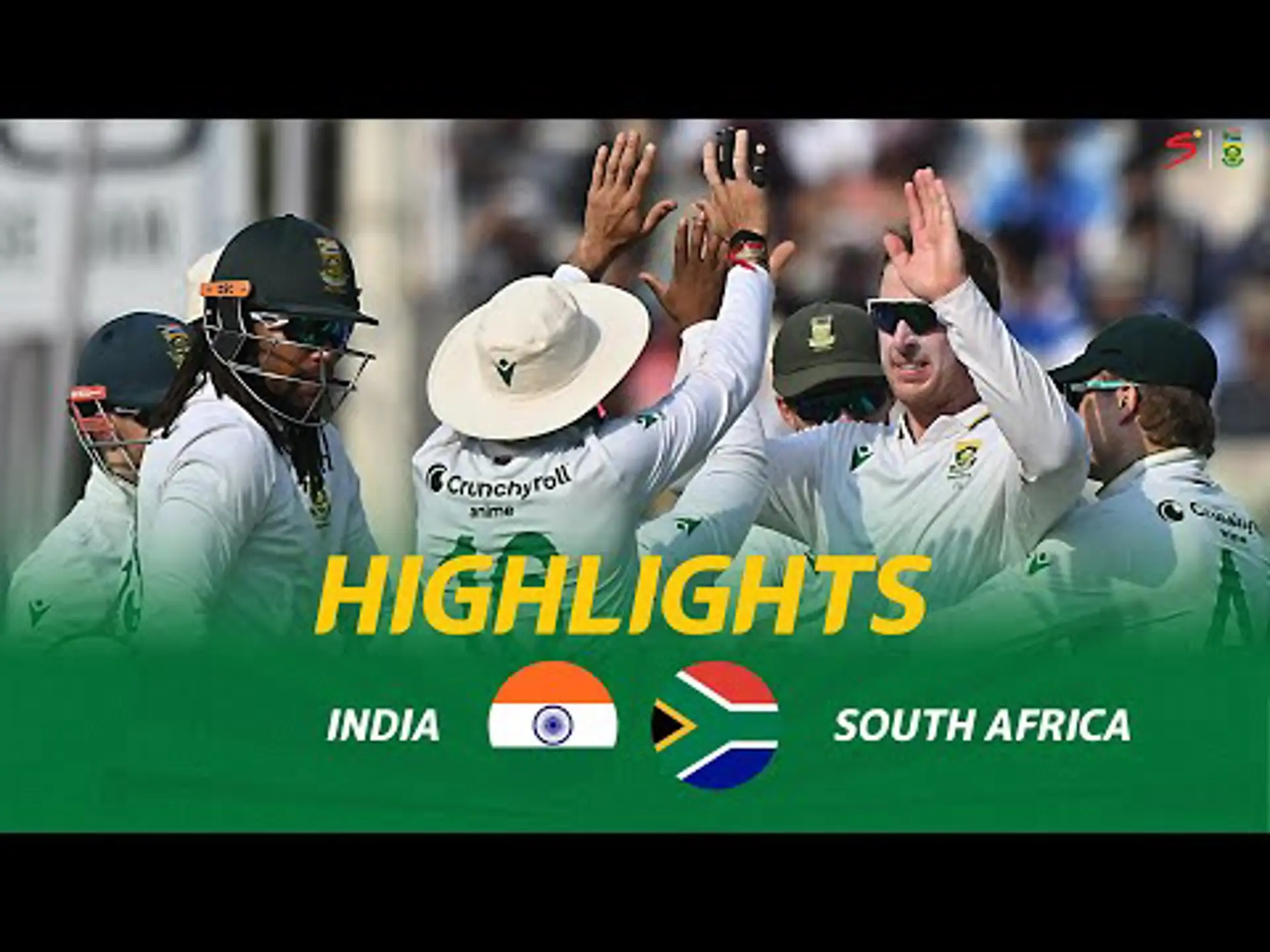 India v South Africa | Short Highlights | 1st Test Day 3