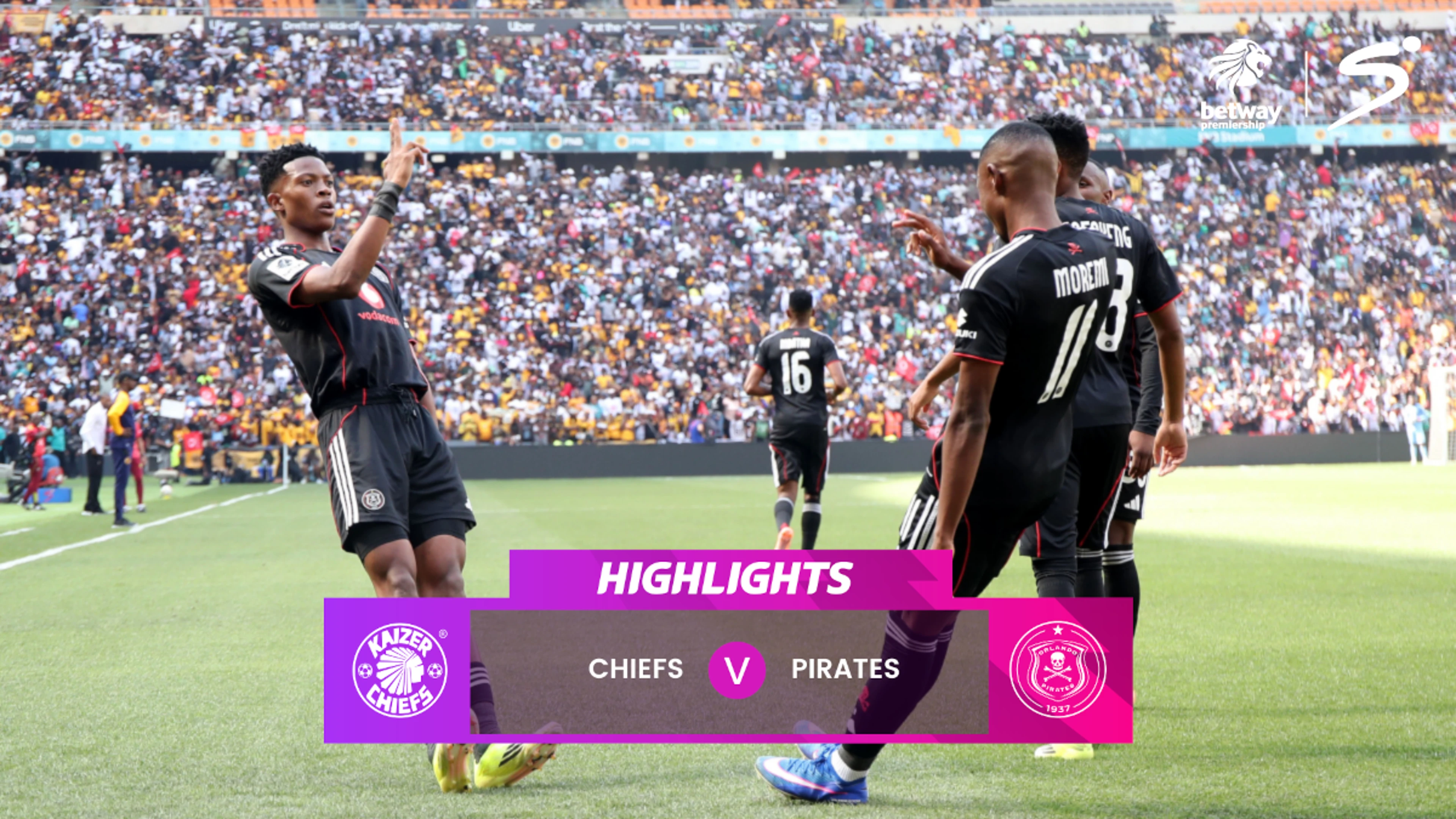 Kaizer Chiefs v Orlando Pirates | Match in 5 Minutes | Betway Premiership