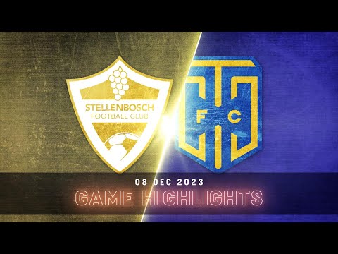 Stellenbosch V Cape Town City | Match Highlights | DStv Premiership ...