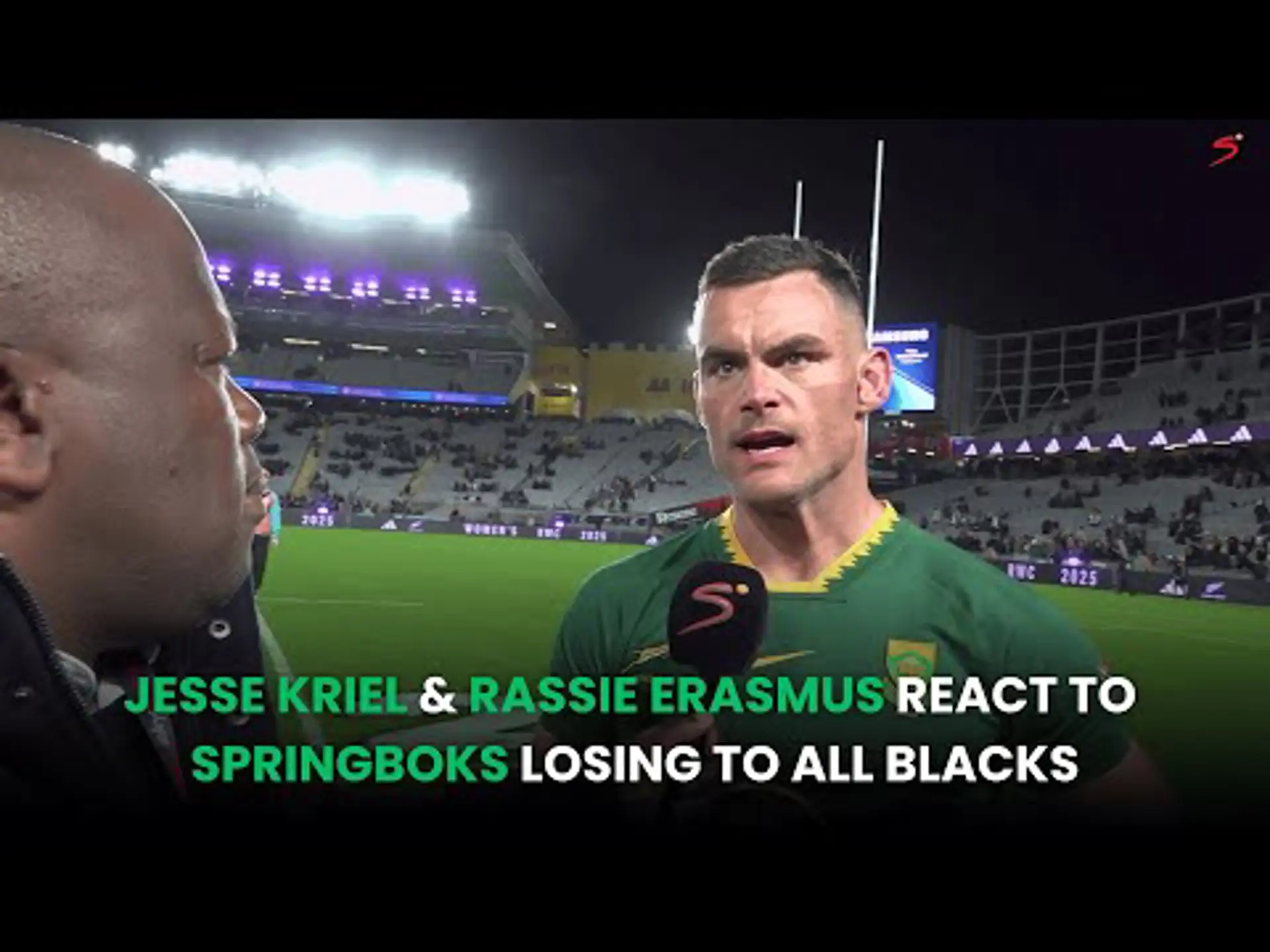 Jesse Kriel & Rassie Erasmus on All Blacks Loss at Eden Park | What Goes On Tour