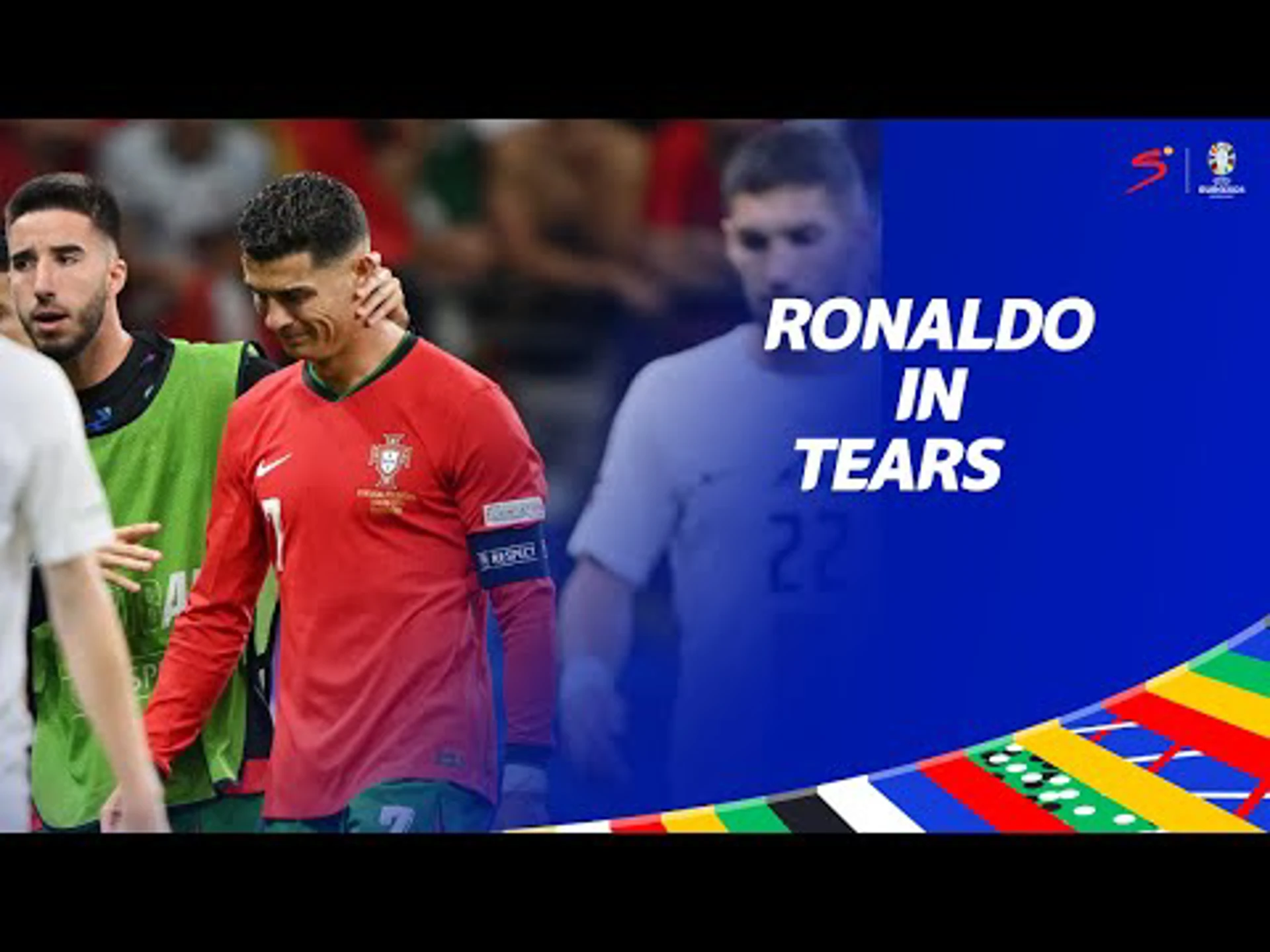 Ronaldo distraught after missing penalty | UEFA EURO