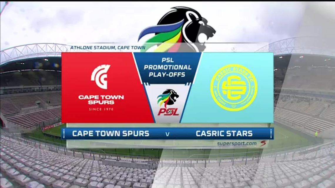 Cape Town Spurs v Casric Stars | Match Highlights | PSL Promotional Play-offs
